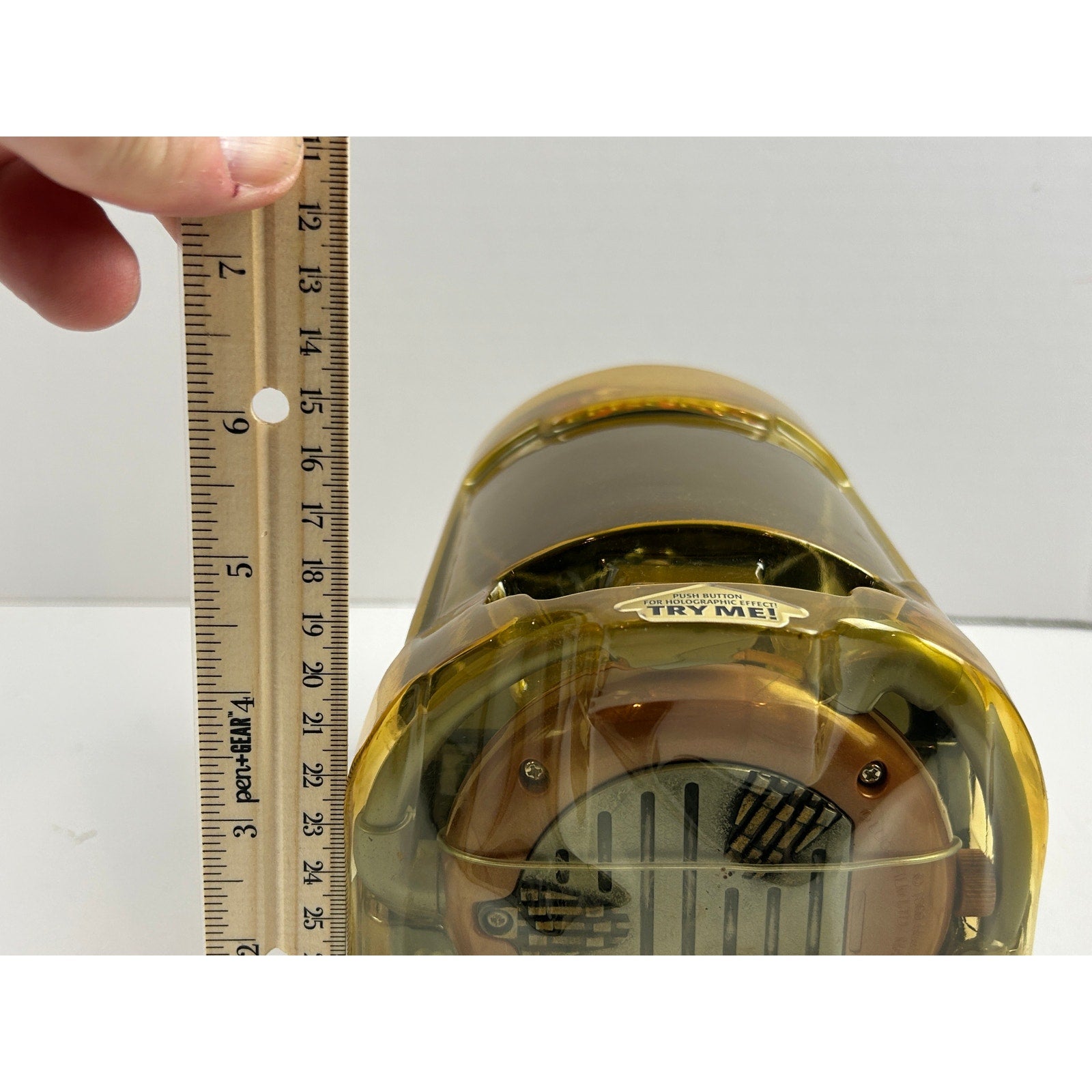 Star Wars Episode I Qui-Gon Jinn Light-Up Holograph NEW Sealed (Packaging Wear)