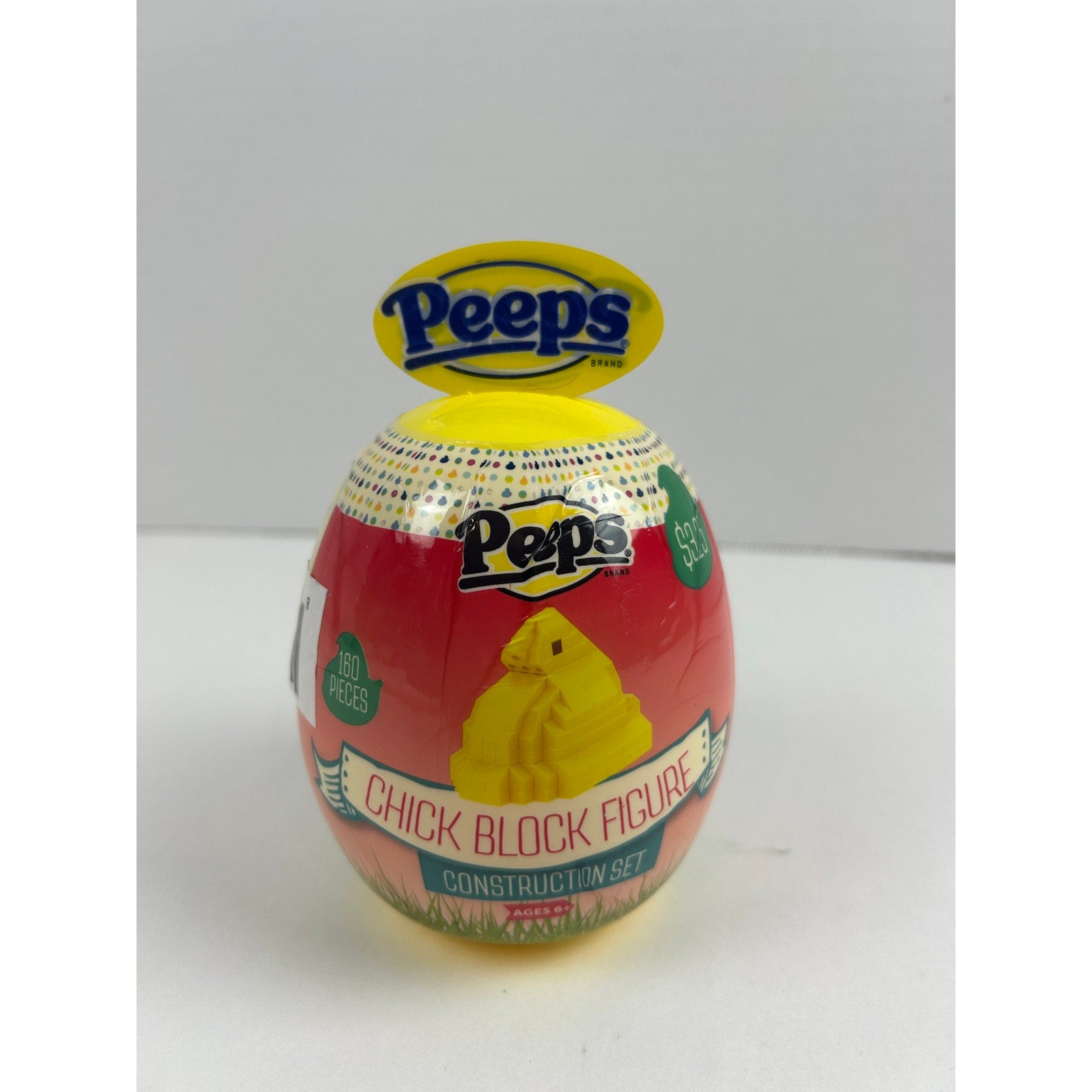 Peeps Chick Block Figure Construction Set Sealed - 160 Pieces Well Played Toy