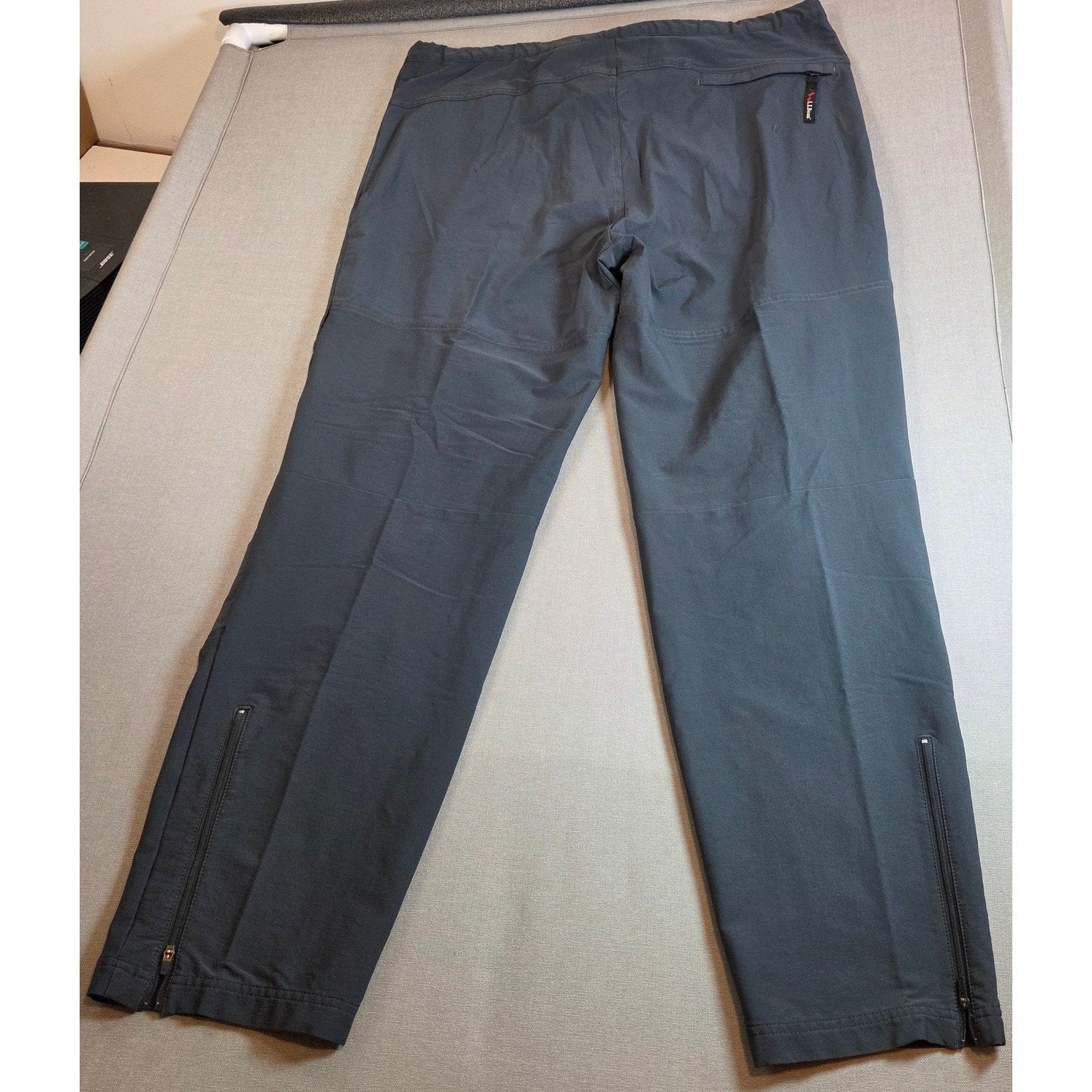 LL Bean Schoeller Dryskin Outdoor Hiking Pants Men’s XL Regular Gray Nylon