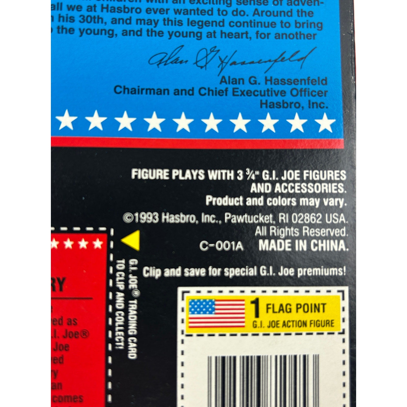 1994 G.I. Joe 30th Anniversary Action Soldier 3¾″ Army Infantry NIB