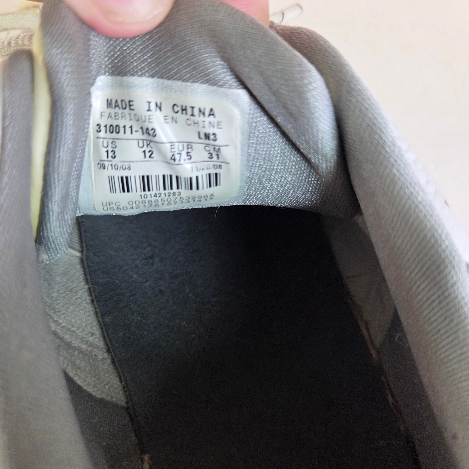 Air Jordan TE 2 Low White/Midnight Navy Men’s Size 13 310011-143