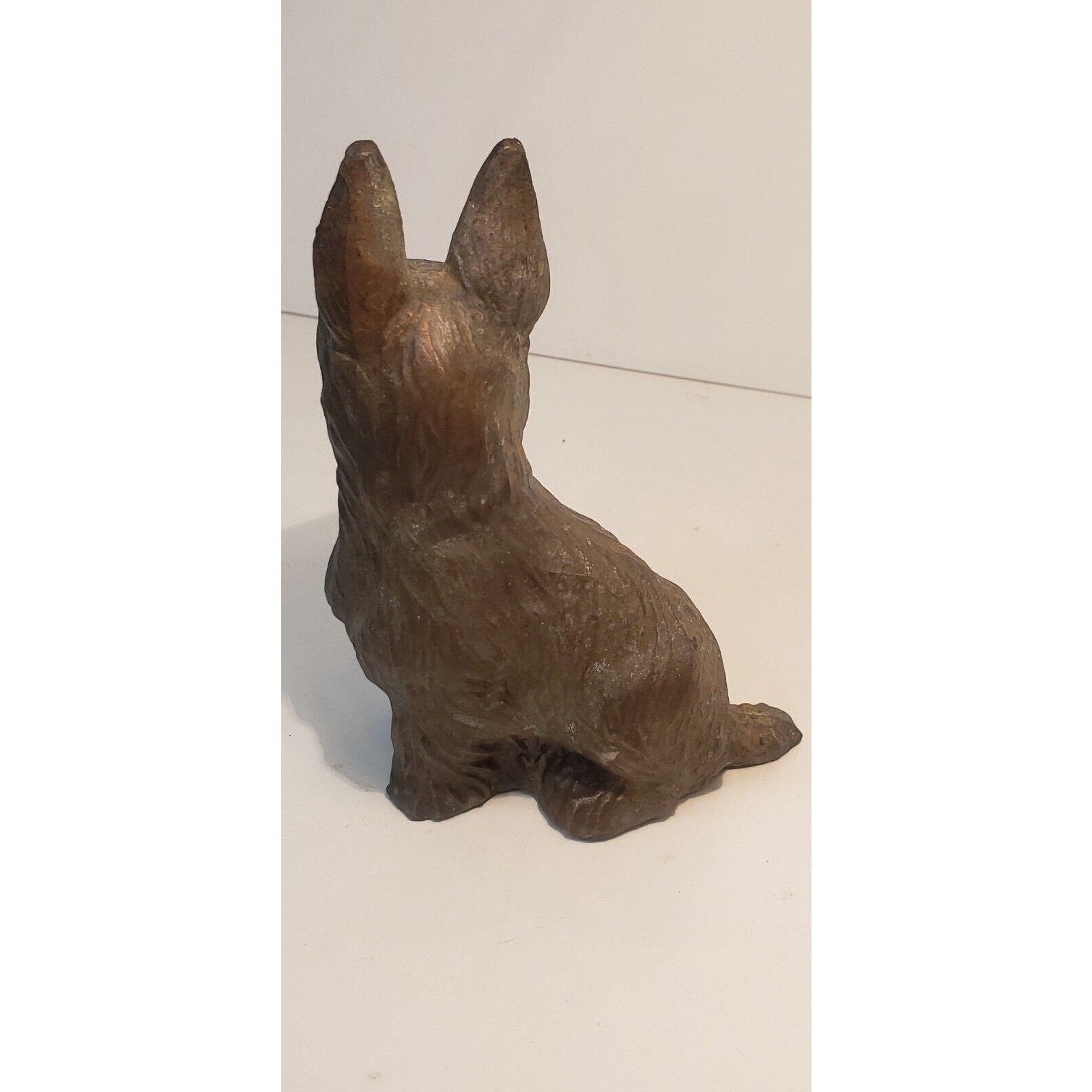 Vintage 5.5" Die-Cast Metal Scottie Terrier Dog Figurine – Heavyweight