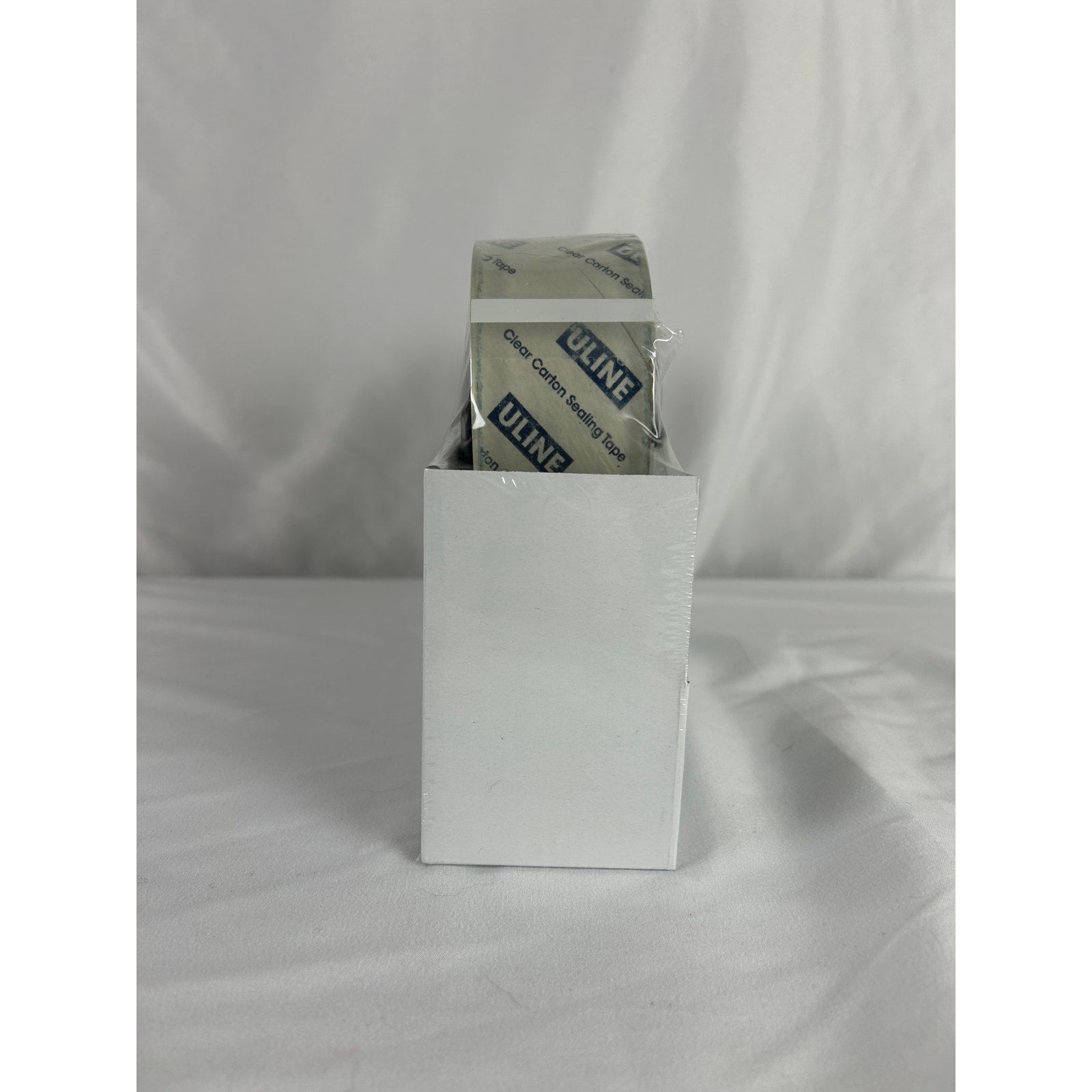 Uline Tape Dispenser With 2 Rolls Clear Packing Tape H2650
