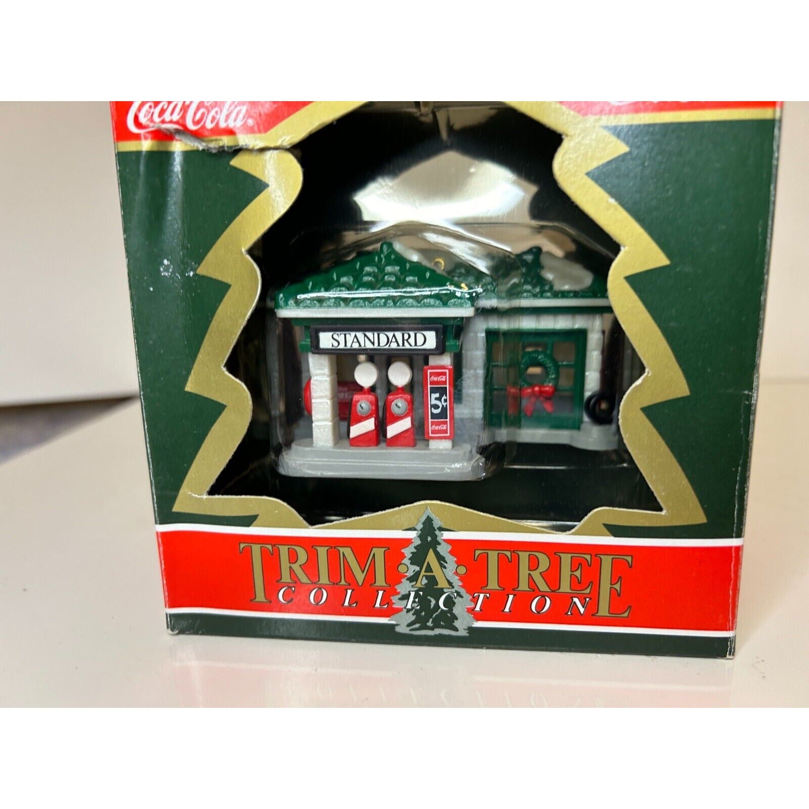 Coca-Cola Trim-A-Tree Collection Ornaments Set of 2 – Vintage 1990s x87