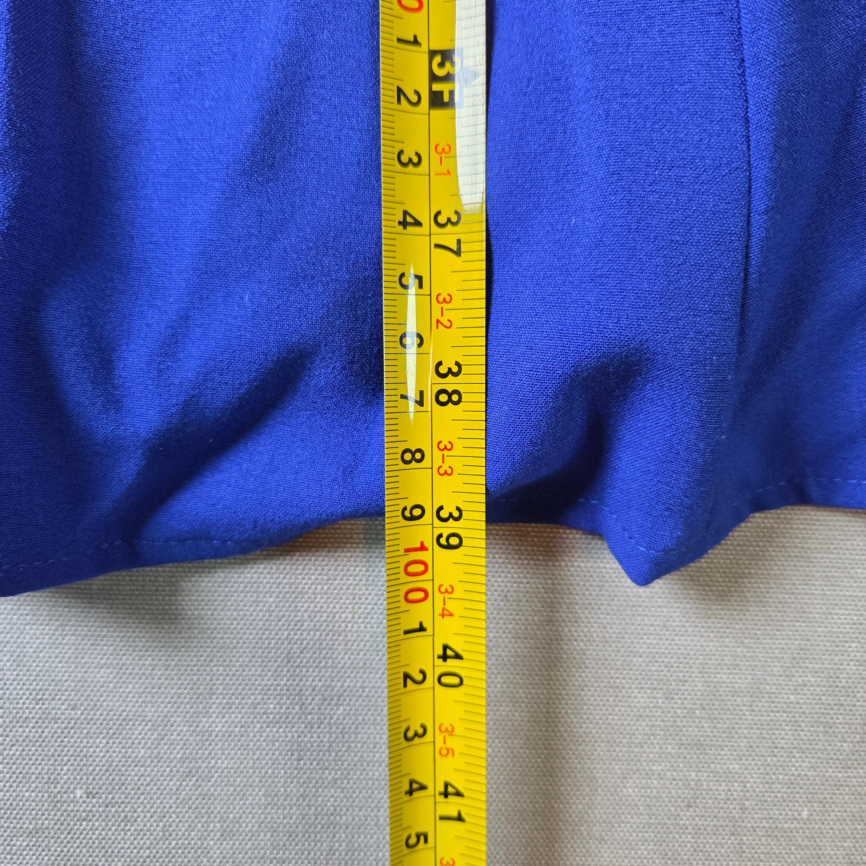 Calvin Klein Blue Fit & Flare Dress Women’s Size 2 Sleeveless Lined Cocktail