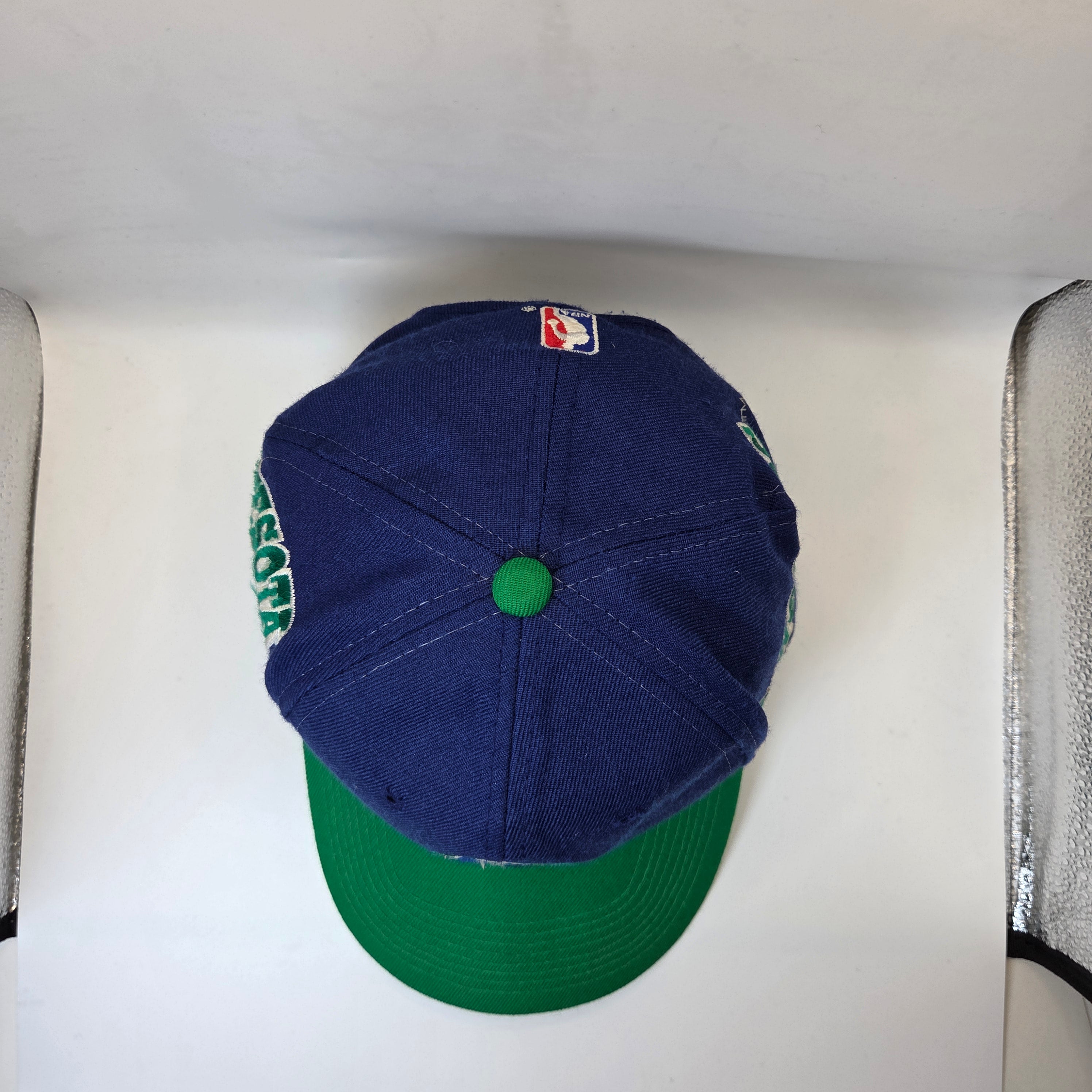 Sports Specialties Minnesota Timberwolves Vintage 90s Script Snapback Hat NBA