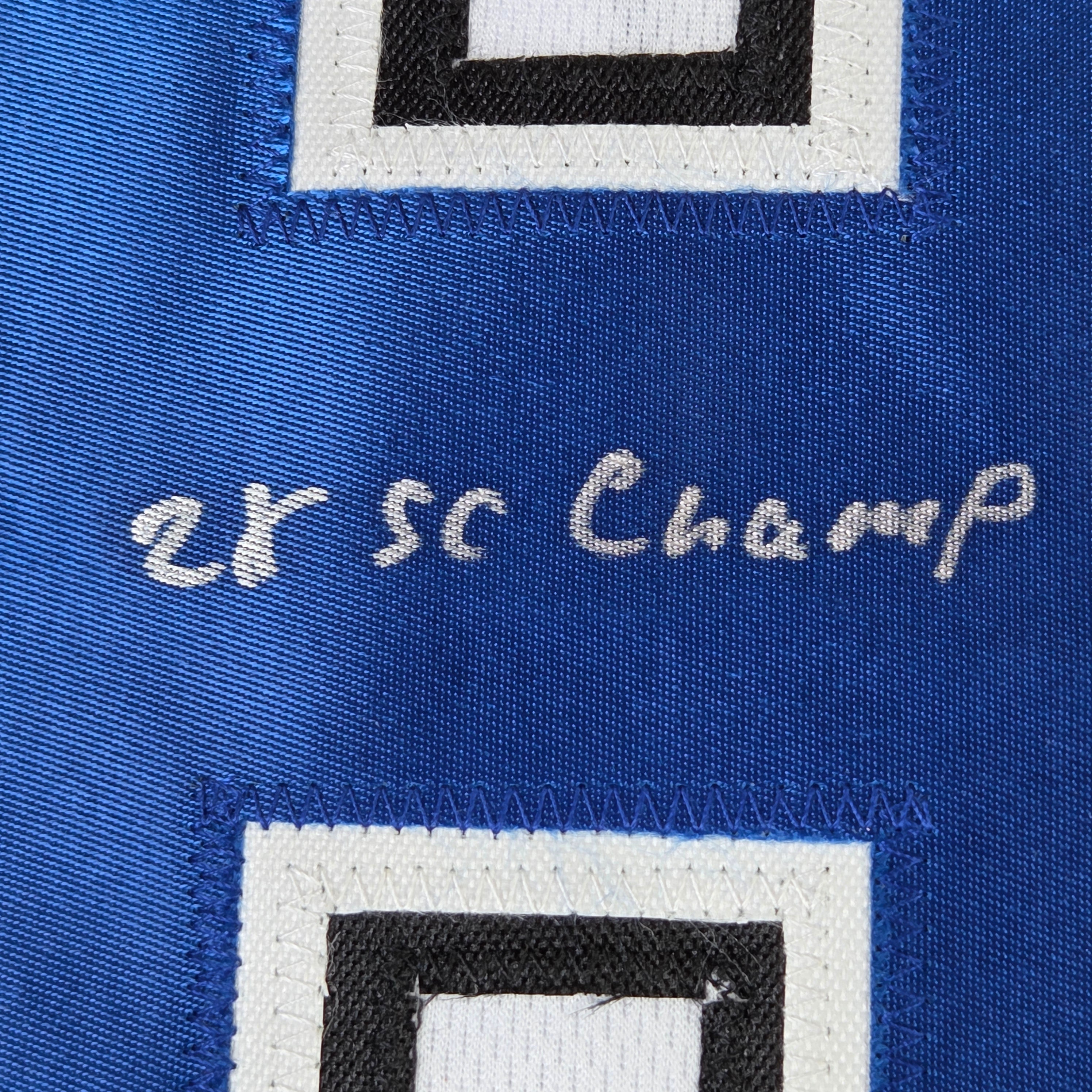 Mikhail Sergachev Signed Tampa Bay Lightning Custom Jersey 2x SC Champ JSA