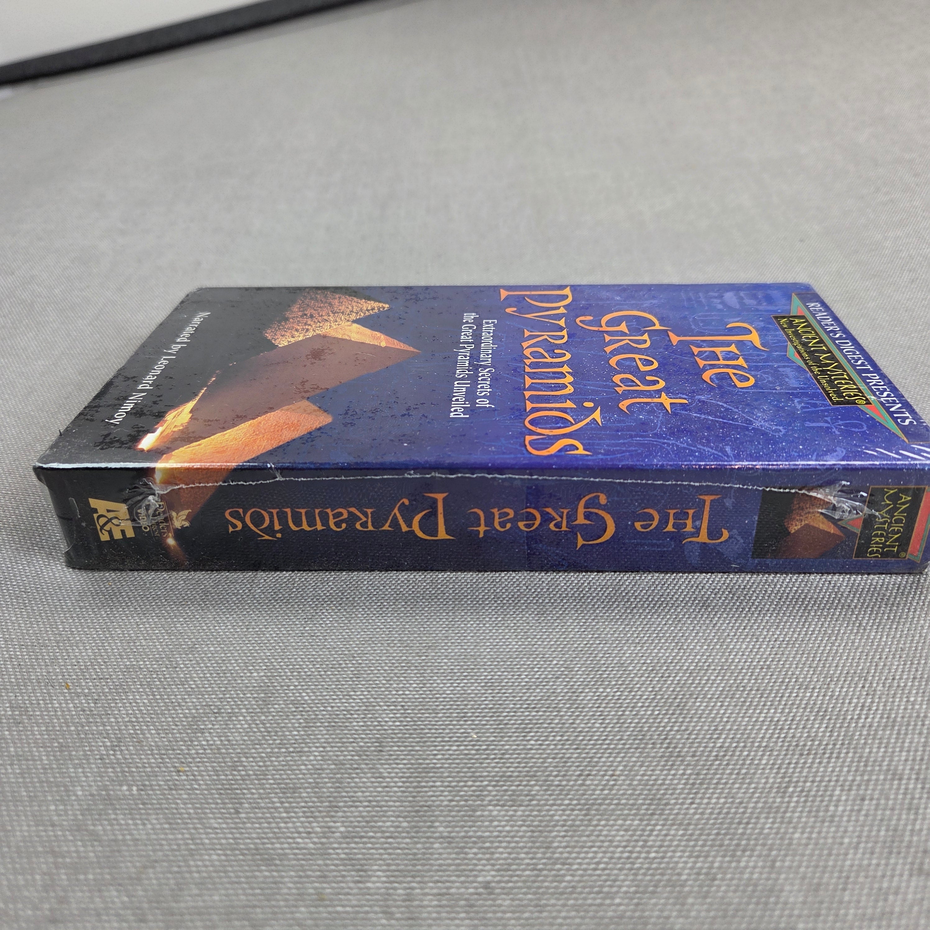 Ancient Mysteries - The Great Pyramids Narrated by Leonard Nemoy 1996 VHS New