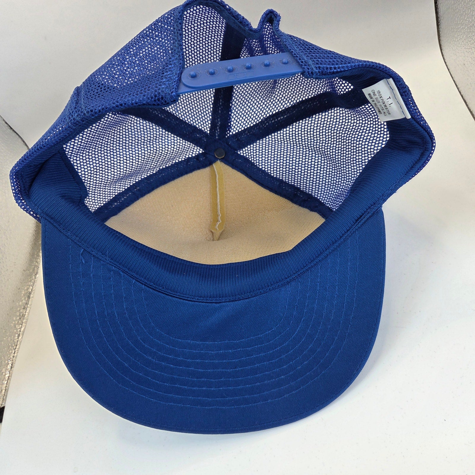 Vintage Pepsi HHC Hand Held Computer Trucker Snapback Hat Foam Mesh Cap OSFA