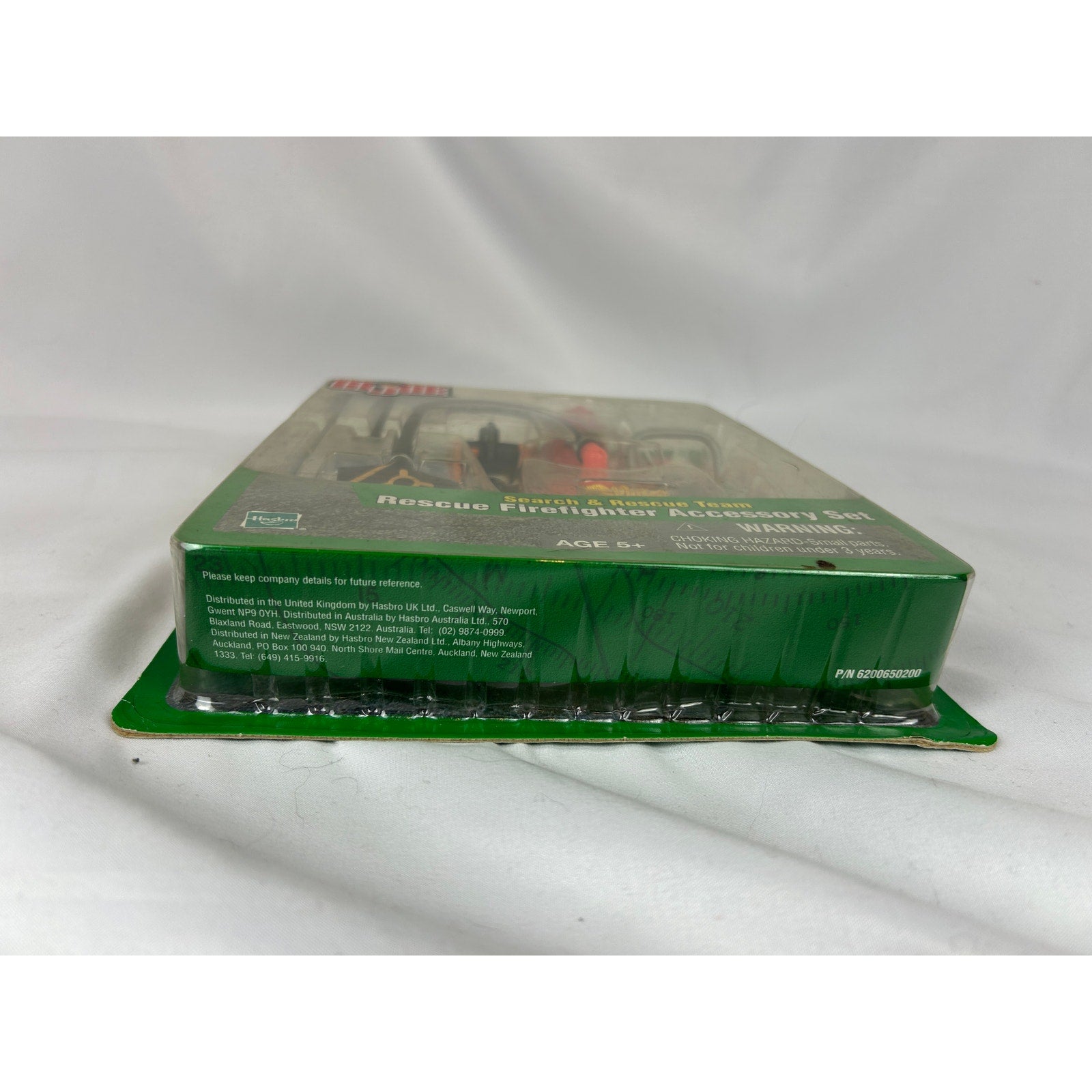 GI Joe Search and Rescue Team Rescue Firefighter Accessory Set 2002 Sealed