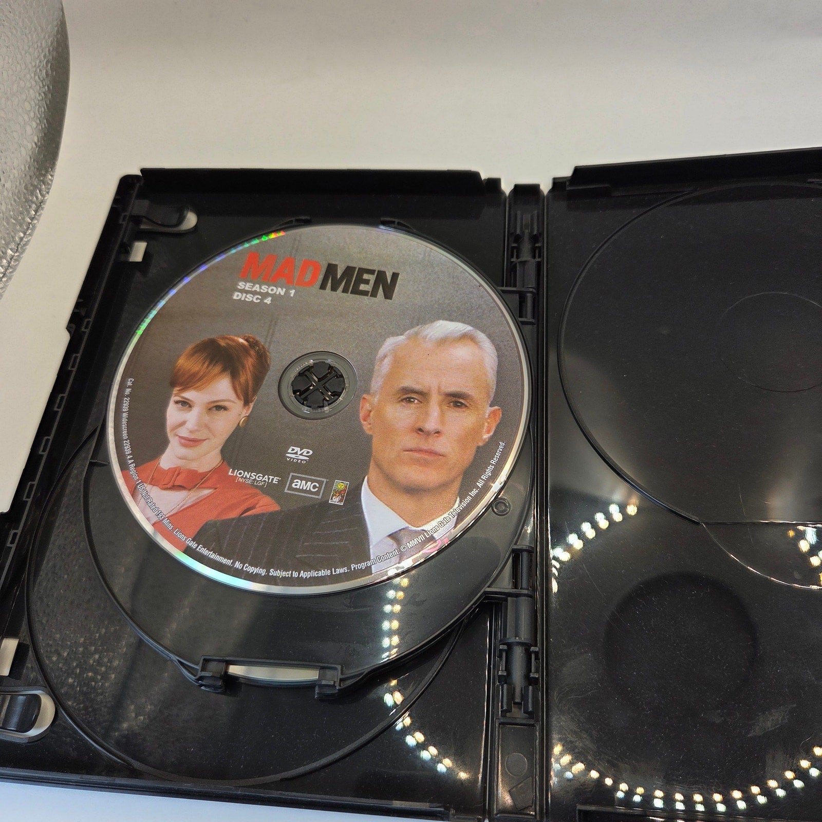 Mad Men Complete Seasons 1 2 3 4 5 DVD Collection Lot AMC Lionsgate