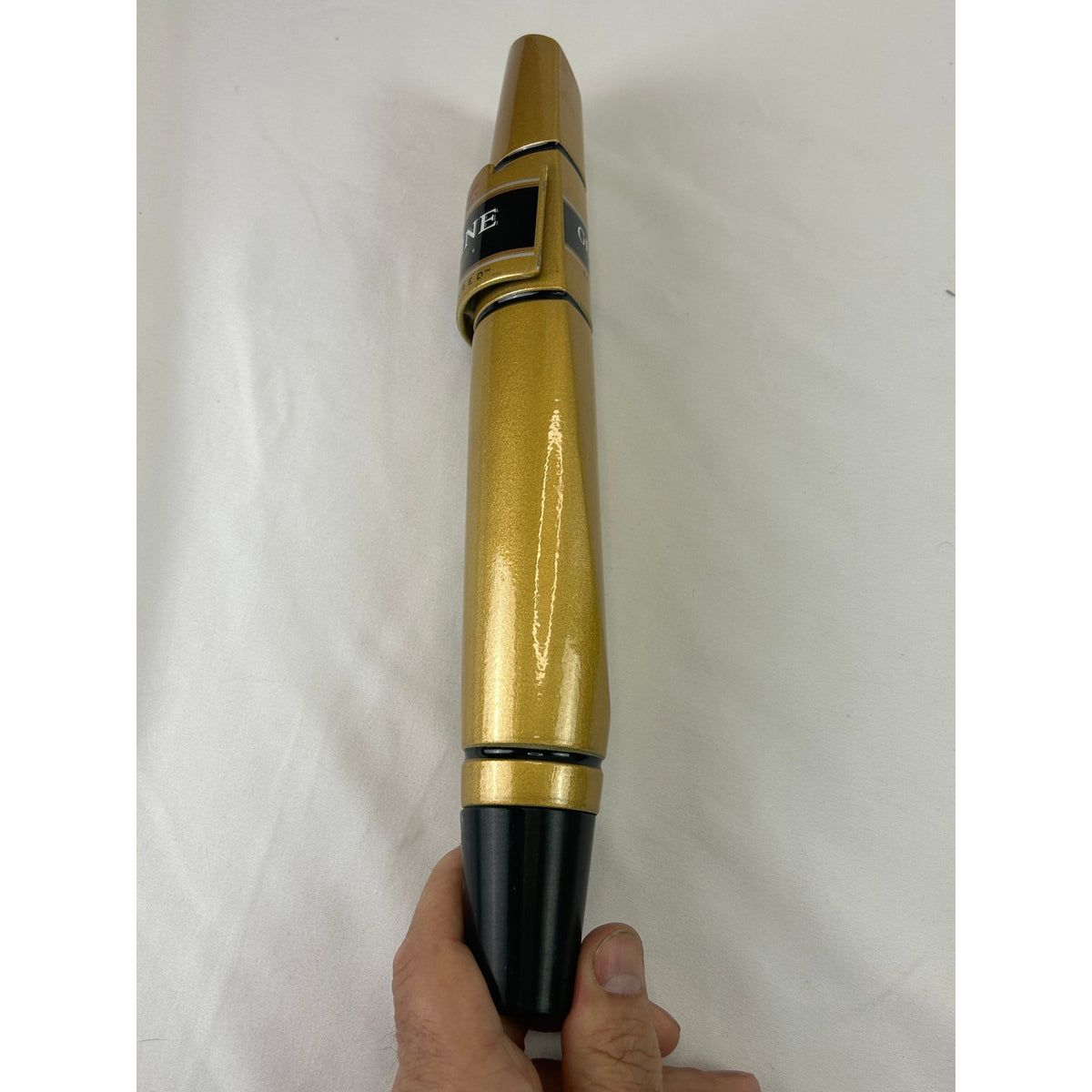Miller Genuine Draft MGD Gold Black Beer Tap Handle Lot Large 12 Inch & Mini