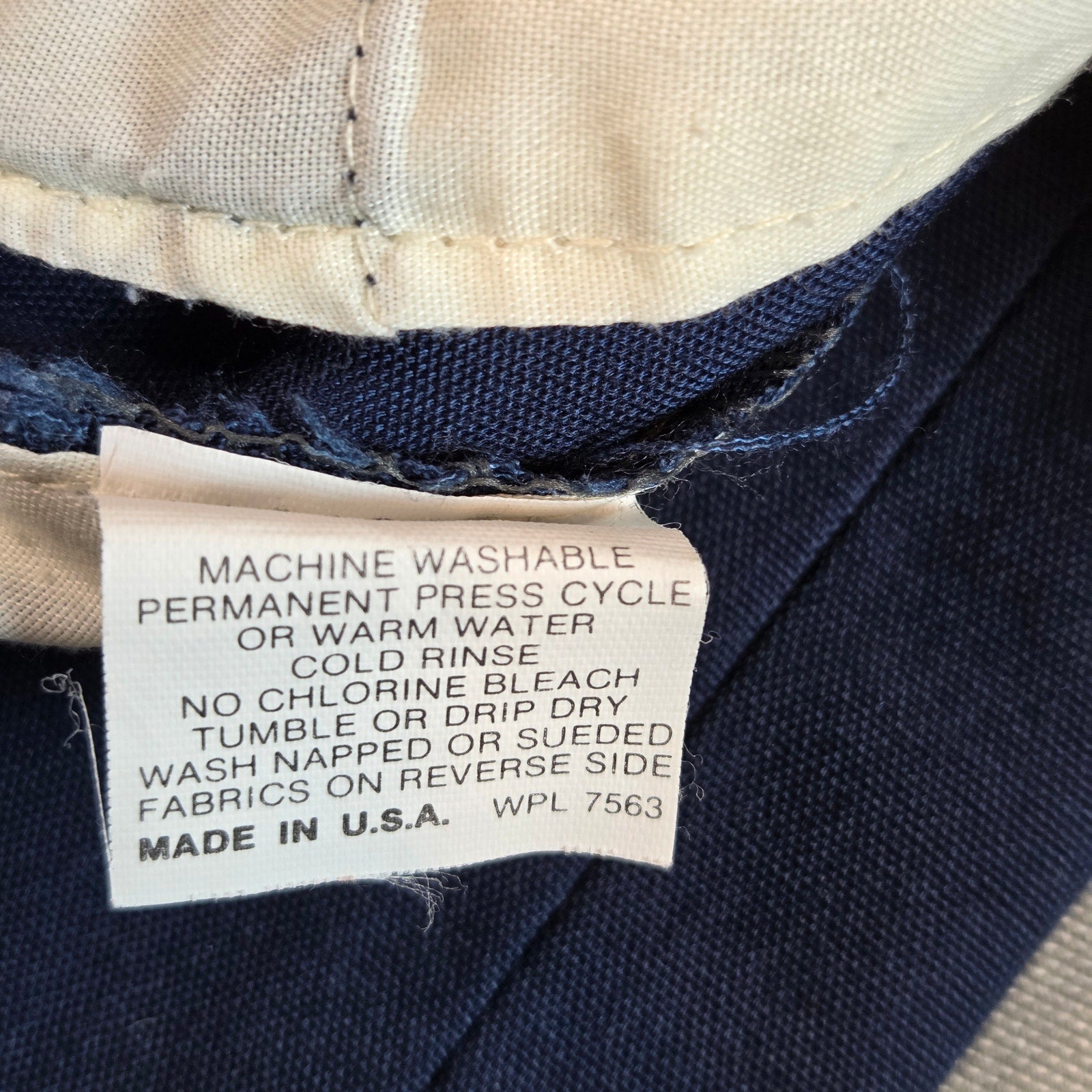 Vintage Wrangler Slacks Men’s 36x27 Made in USA Poly Blend Trousers 70s 80s