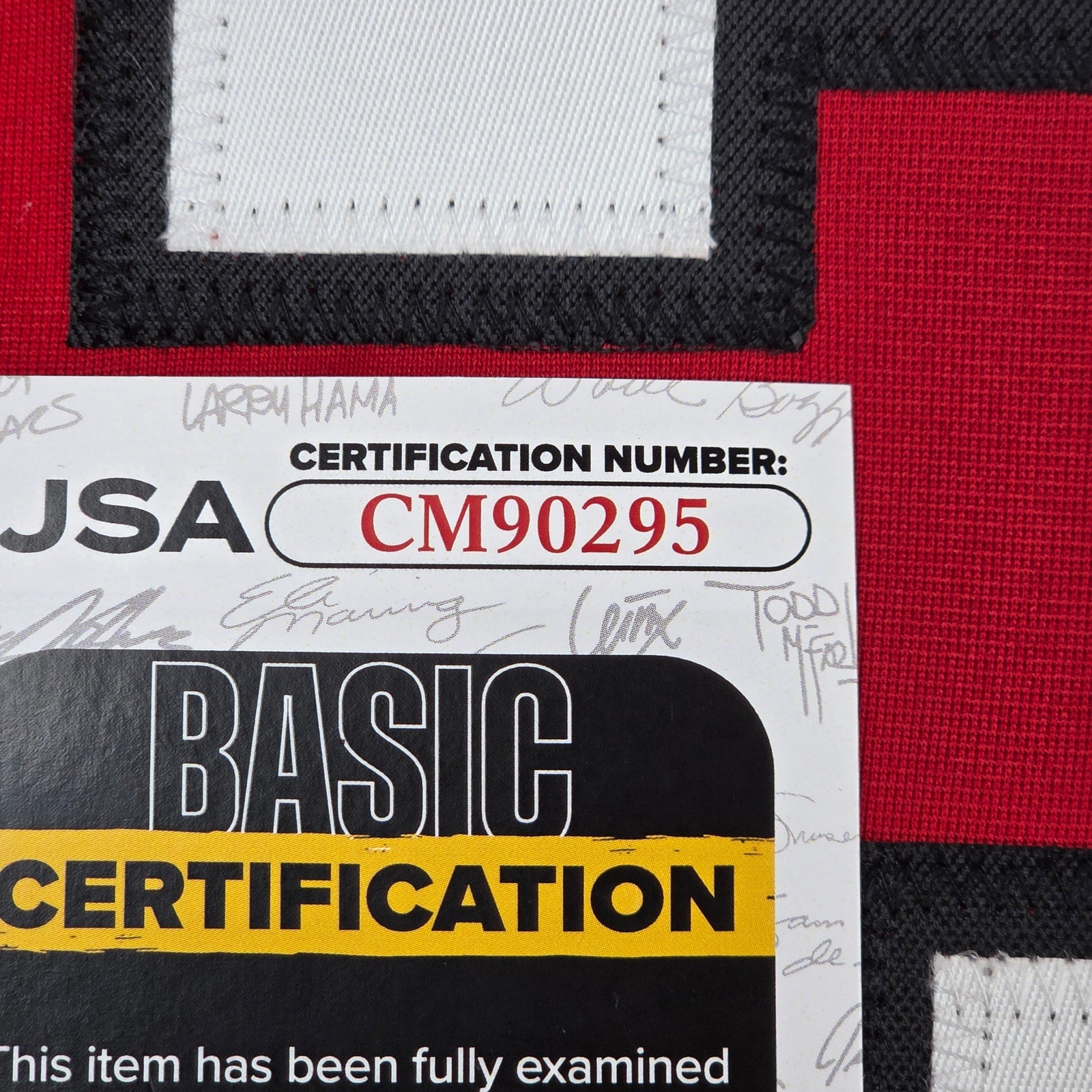 Martin Brodeur Signed Custom NJ Devils Jersey #30 XL JSA Certified Autograph
