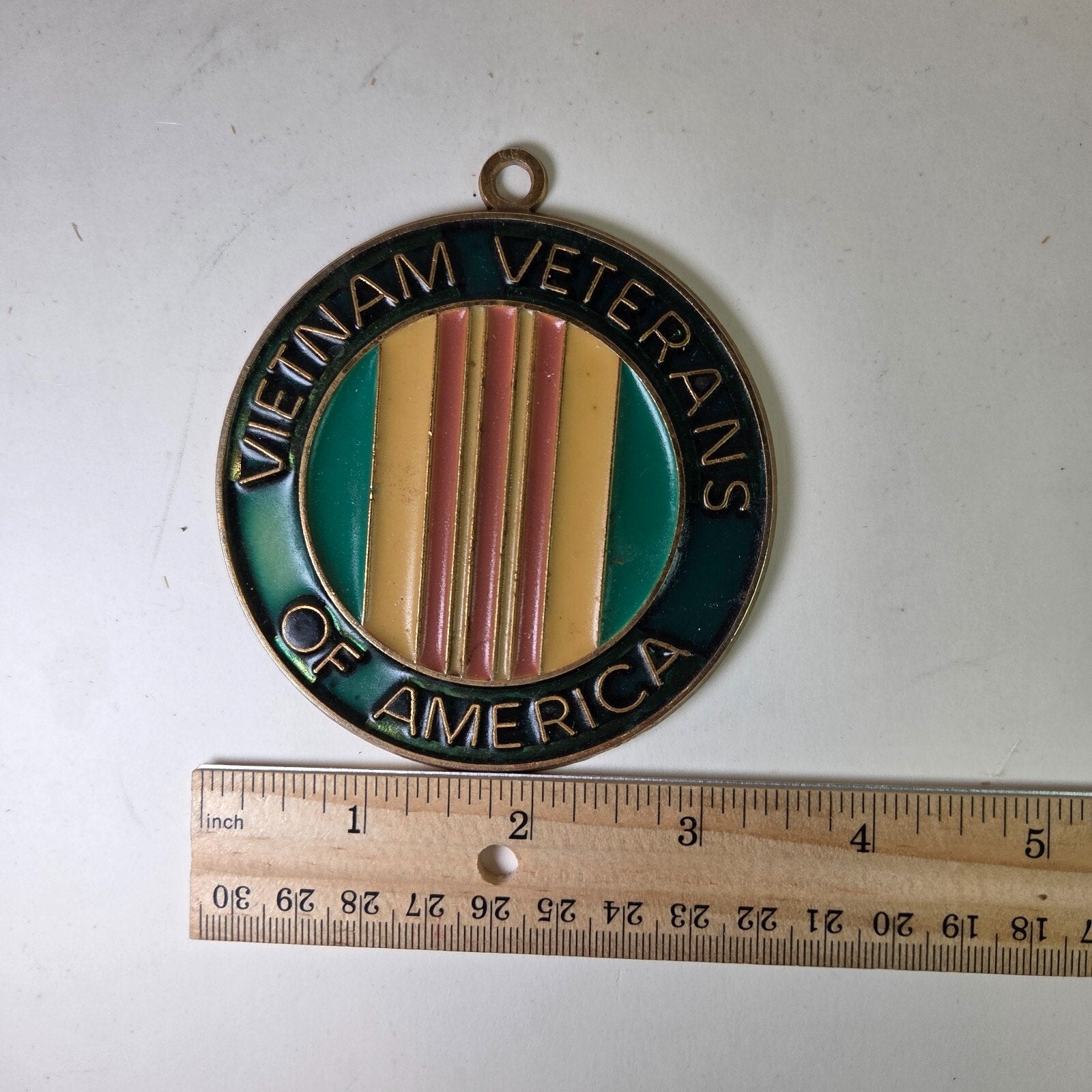 Vietnam Veterans of America Medallion / Sun Catcher