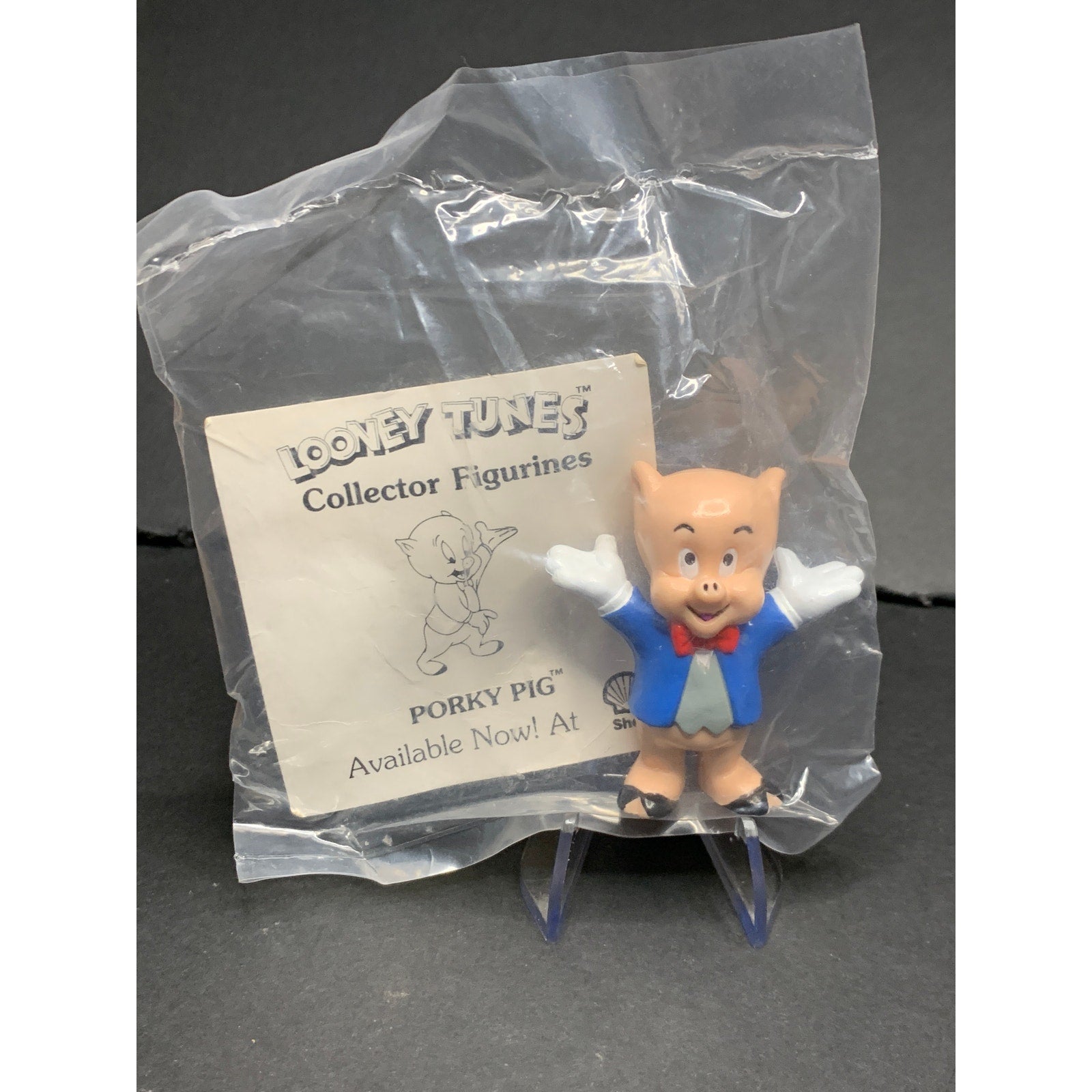 1990 Shell Oil Looney Tunes Applause Figures Lot of 5 3 Sealed 2 Loose Vintage