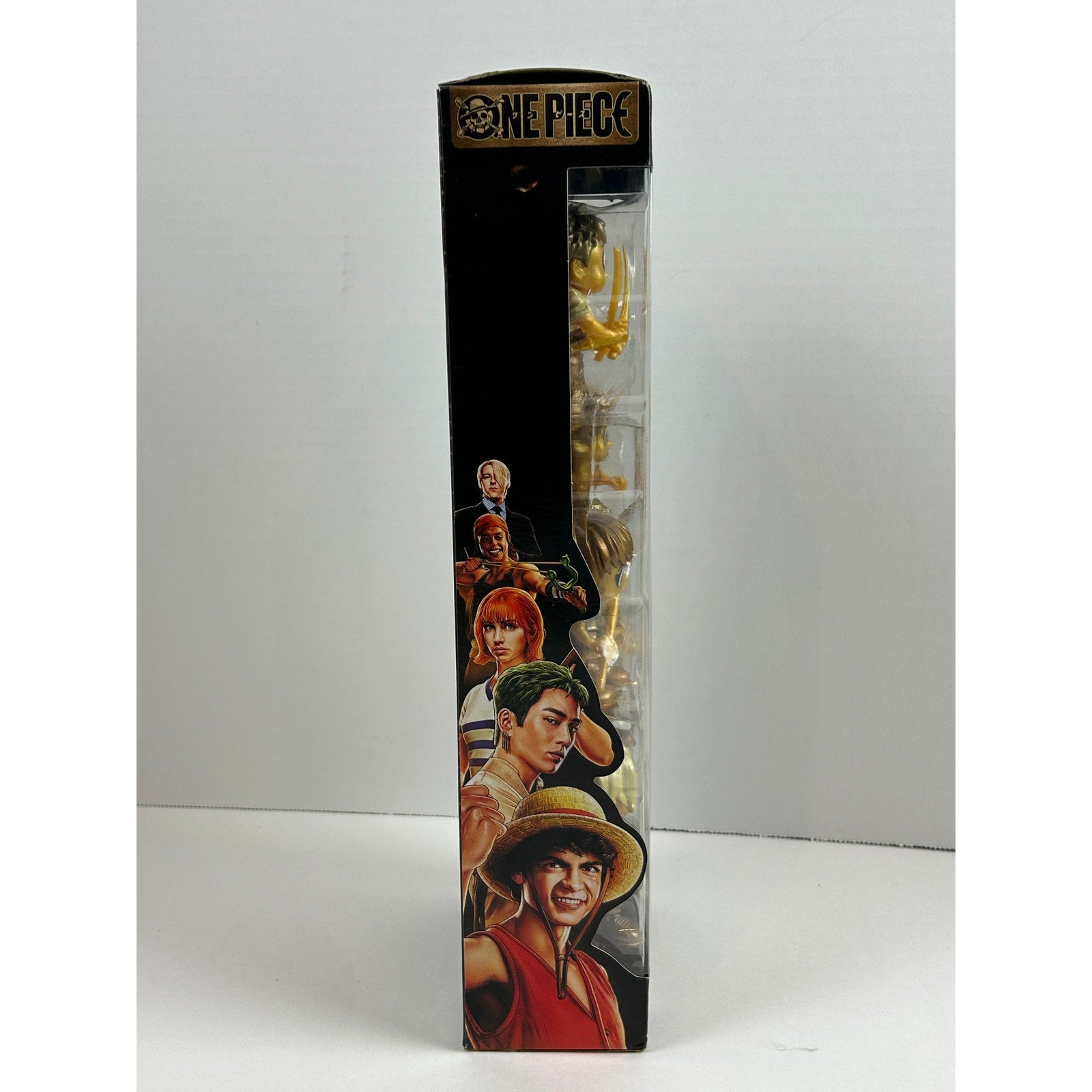 One Piece Netflix Treasure Chest 5-Pack Gold Minifigure Set New / Sealed