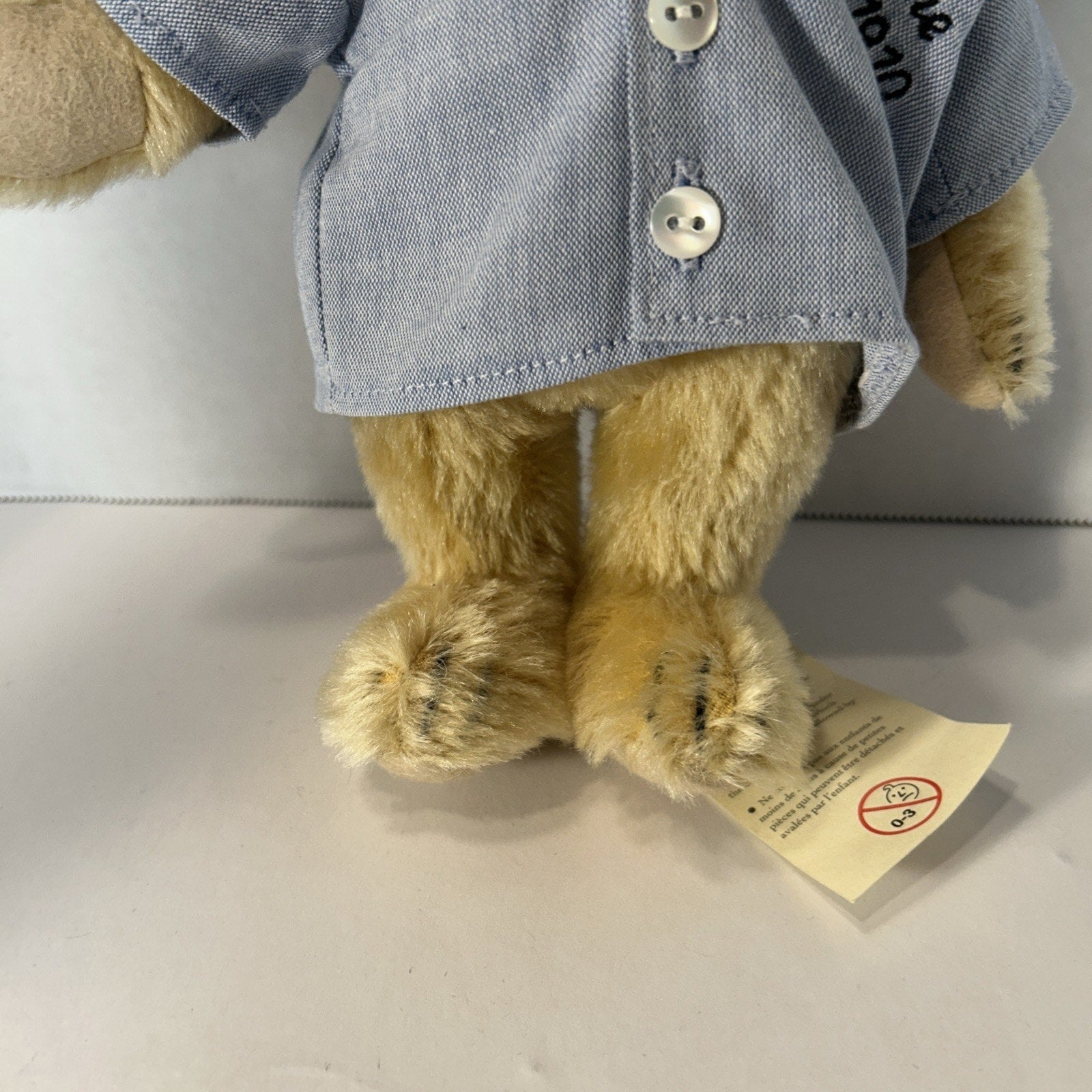 Steiff Zodiac Aries Bear Leontine 30.03.1991 9" Ltd Edition w/ Shirt & Tags