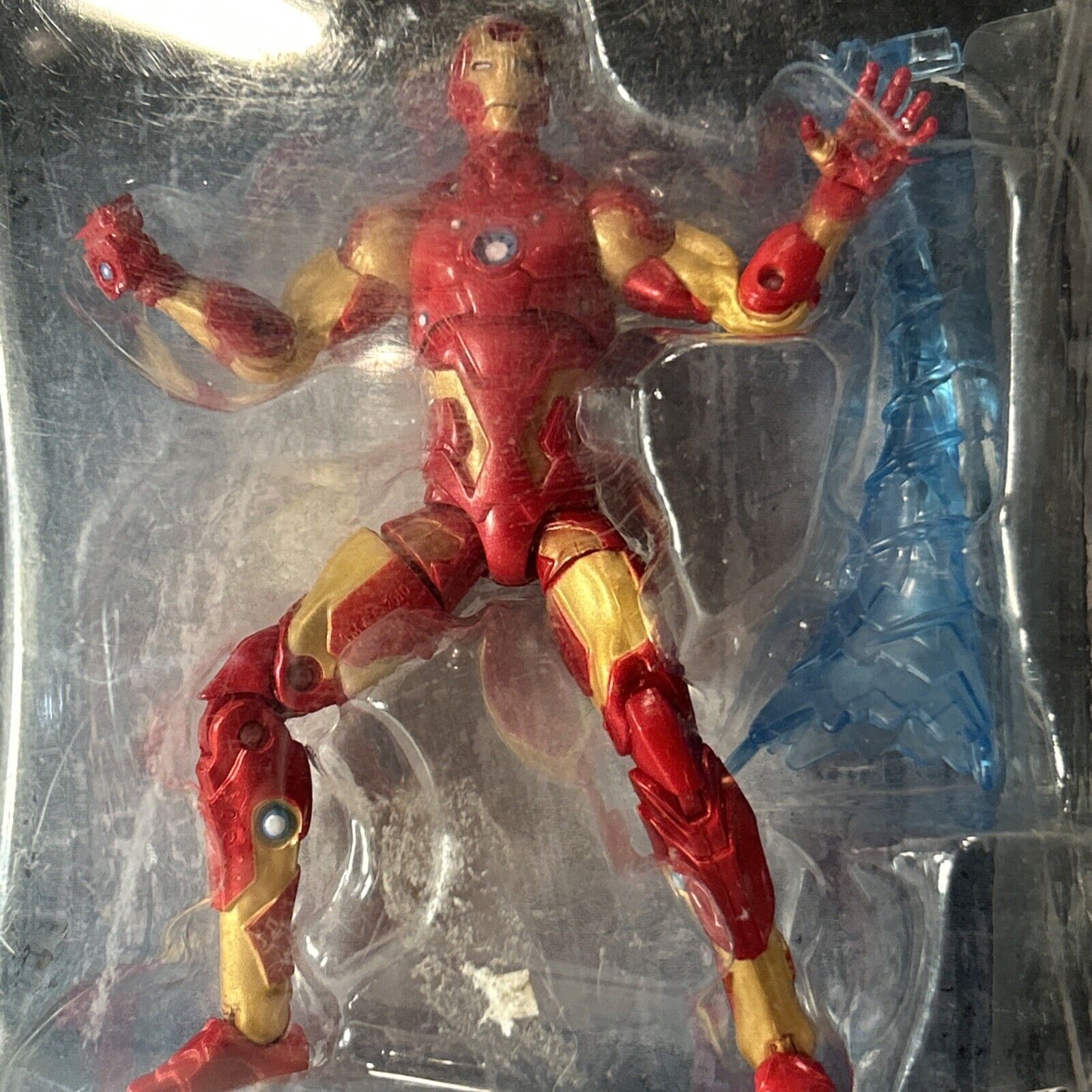 Lot of 5 Iron Man Items, Figure, Journal, Eraser, Photo Album and VR Viewer