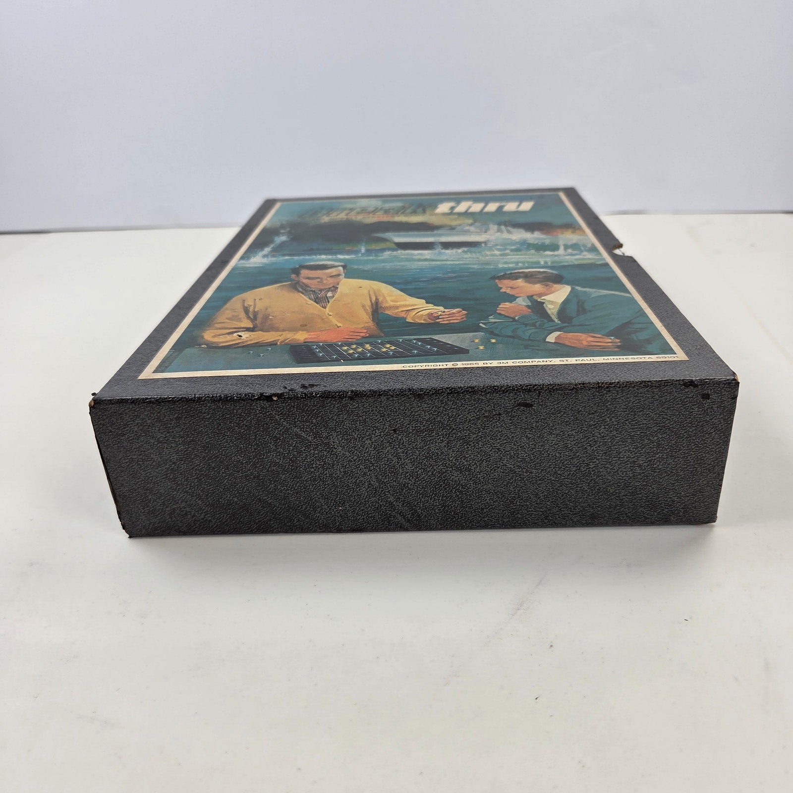 Vintage 1965 3M Bookshelf Game Breakthru Complete Strategy Board Game VG