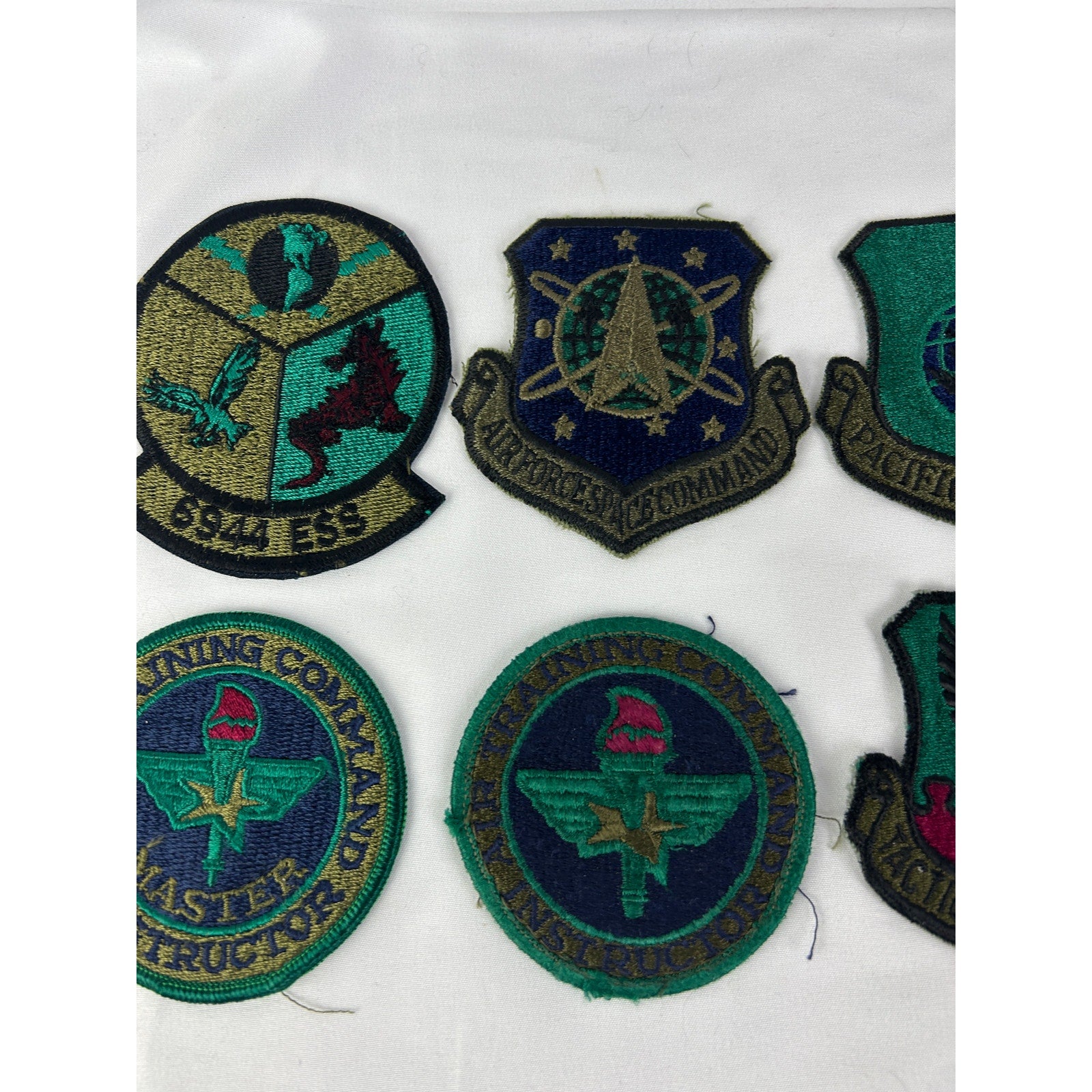 Vintage USAF Patch Lot Strategic Air Command SAC Military Insignia