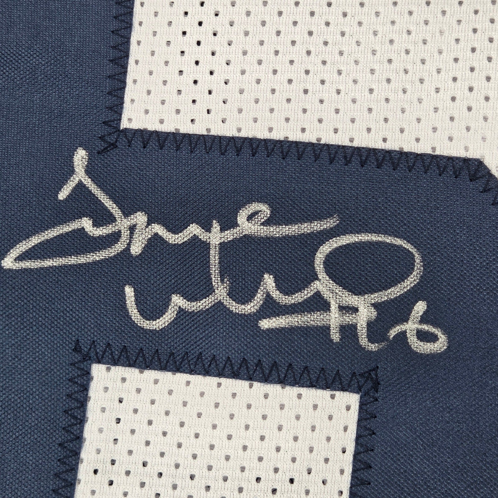Tyrone Wheatley Signed Michigan Wolverines Custom Jersey BAS Witness Auto RB