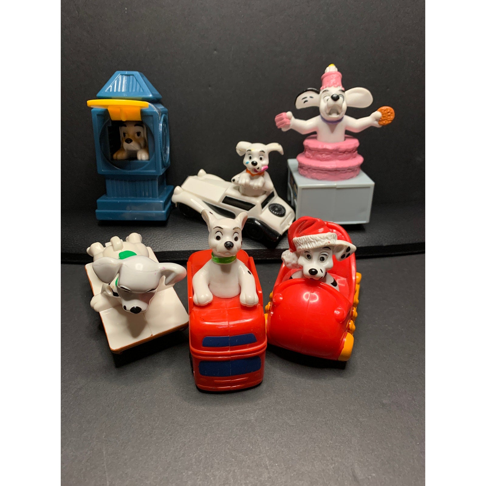 2000 Disney's 102 Dalmatians McDonald's Dogs In Motion Set of 6
