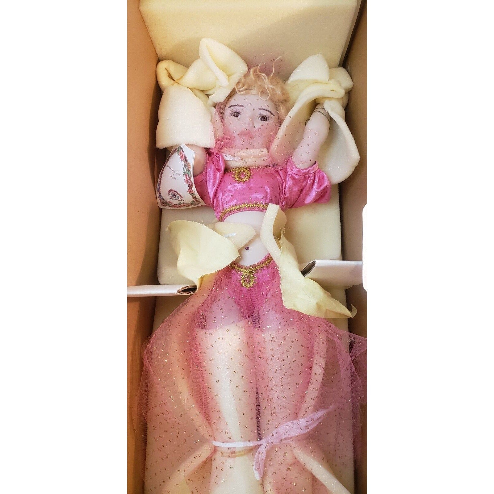Kais Porcelain Doll Sheena Belly Dancer American Artists Collection 534693