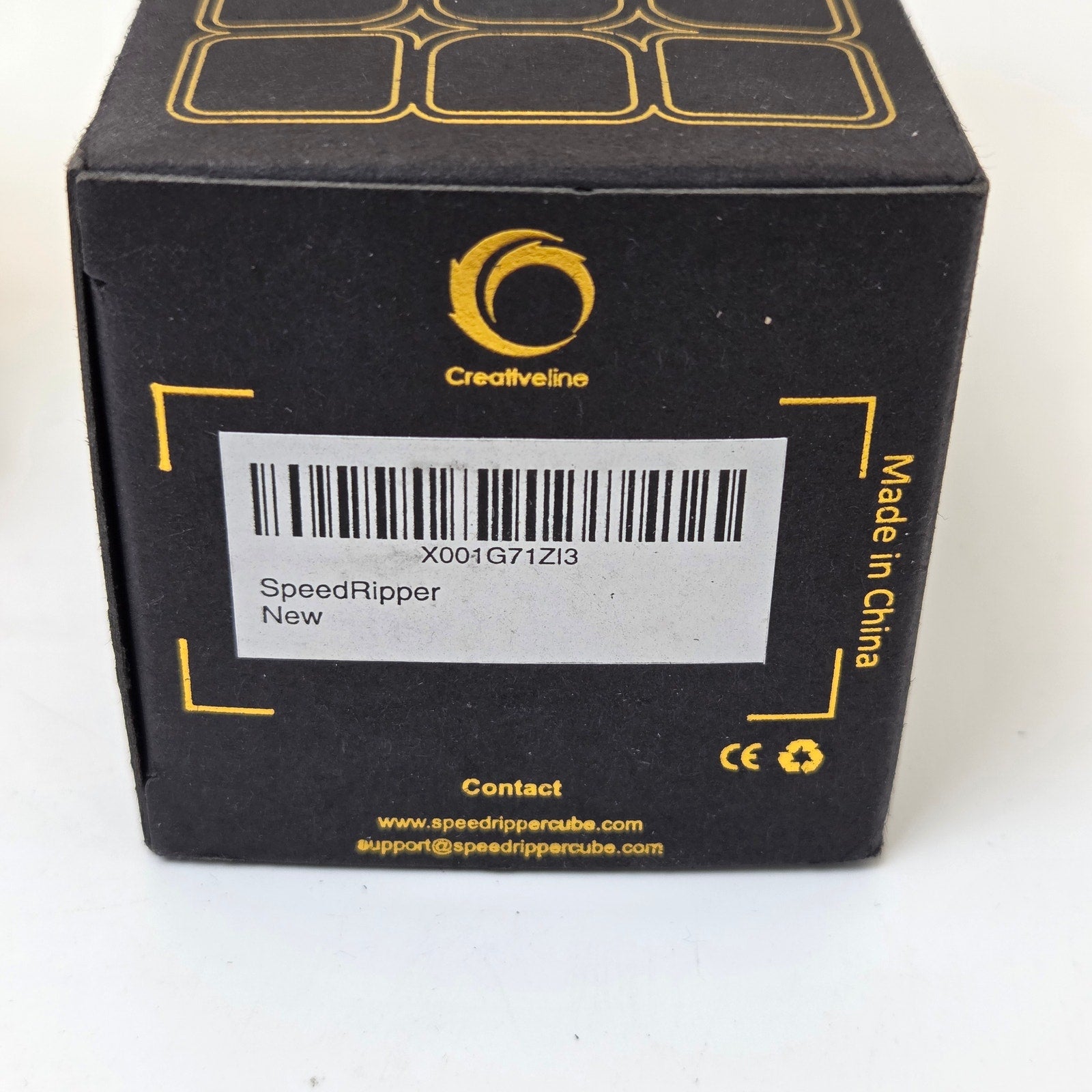 Creativeline SpeedRipper 3x3 Speed Cube Puzzle Smooth Turning New in Box