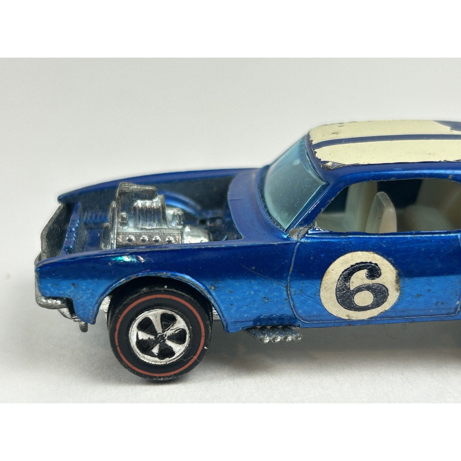 Vintage 1969 Hot Wheels Heavy Chevy Hong Kong Redline Diecast Car Racing Toy