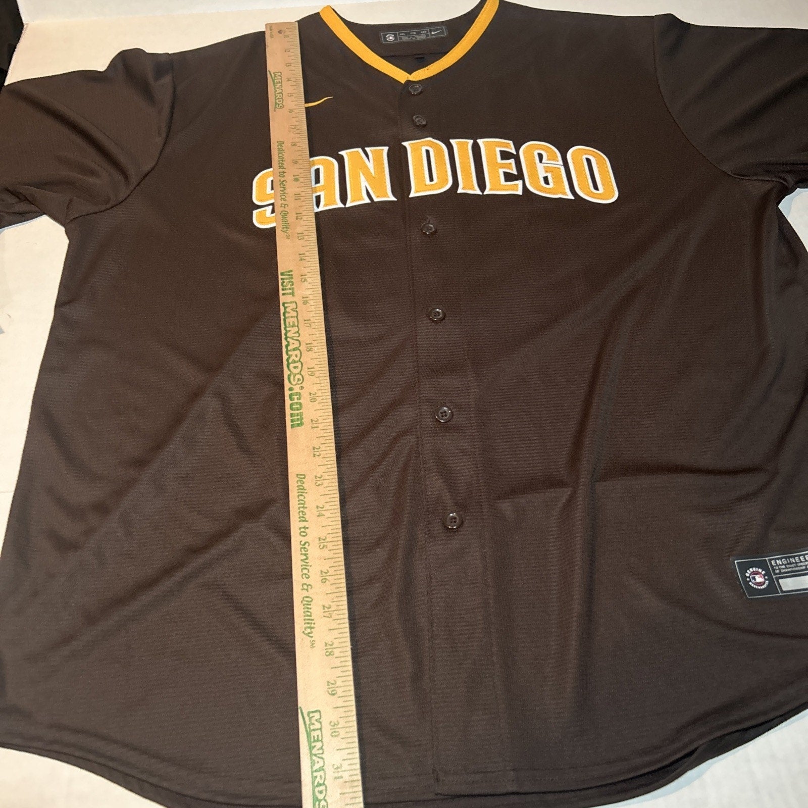 Fernando Tatis Jr San Diego Padres #23 Brown Nike Dri Fit Jersey XXL NWT