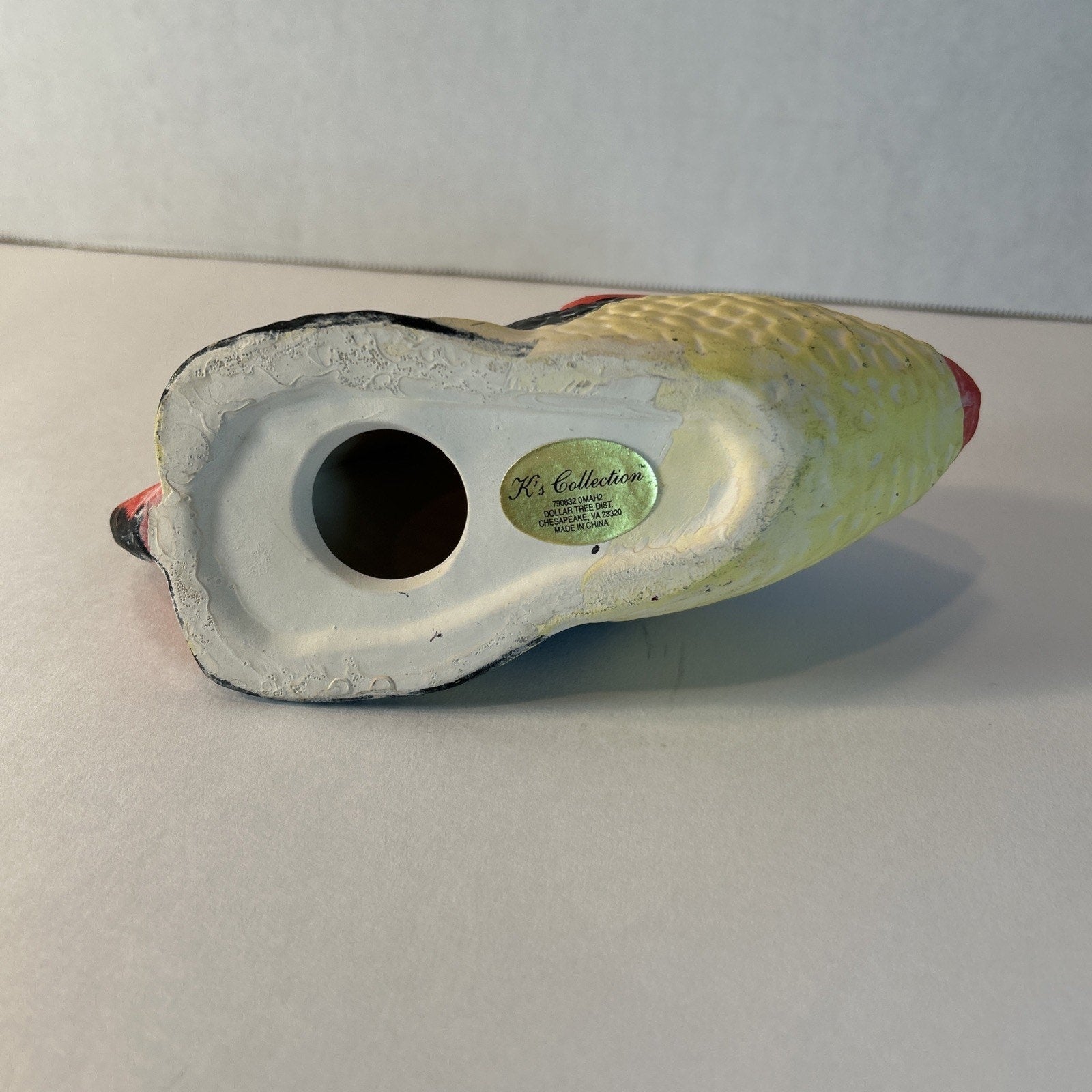 K’s Collection Ceramic Tropical Fish Figurines Lot of 3 Multicolor Home Decor