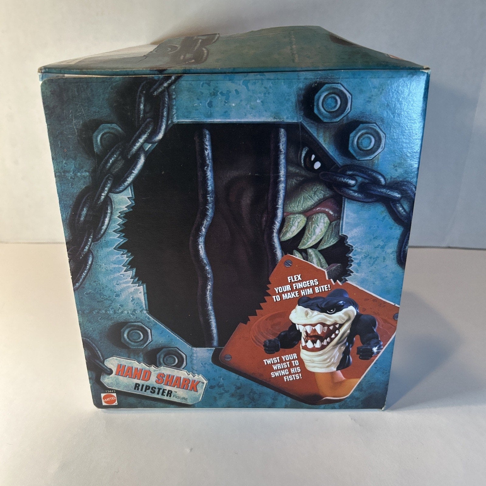 Vintage Street Sharks Hand Shark Ripster Action Figure Mattel 1995 New