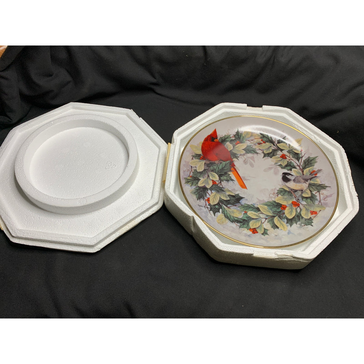 Franklin Mint Holiday Chorus Theresa Politowicz Bird Collector Plate R5588