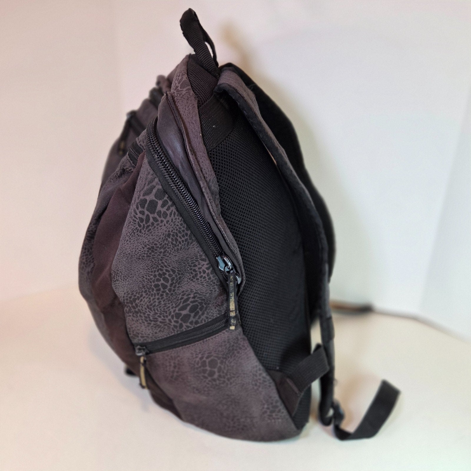 Nike Air Jordan Jumpman Backpack Black Gray, Gold Logo 9A1748-429 Rare