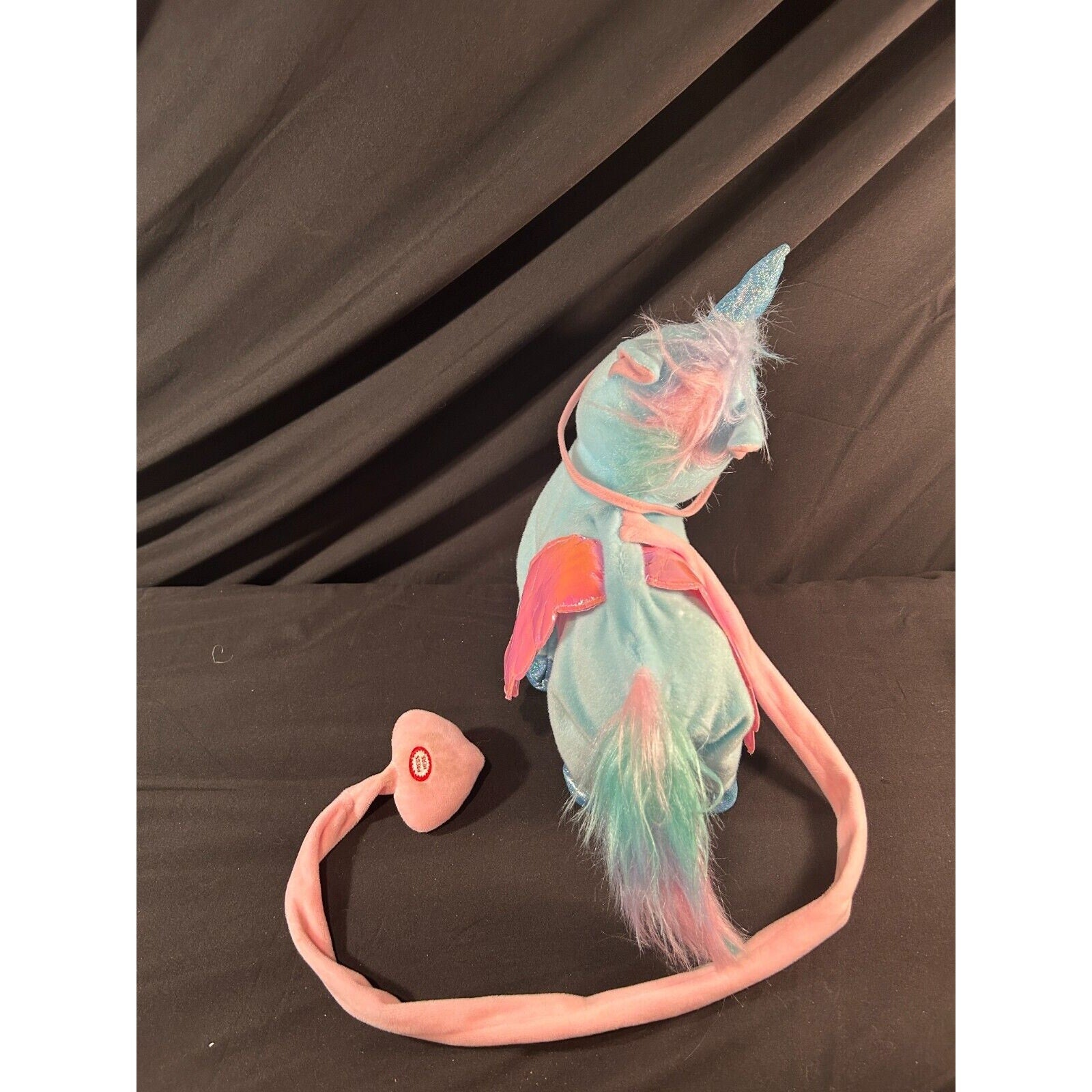 Walking Unicorn Plush Toy with Music Lights Battery Operated