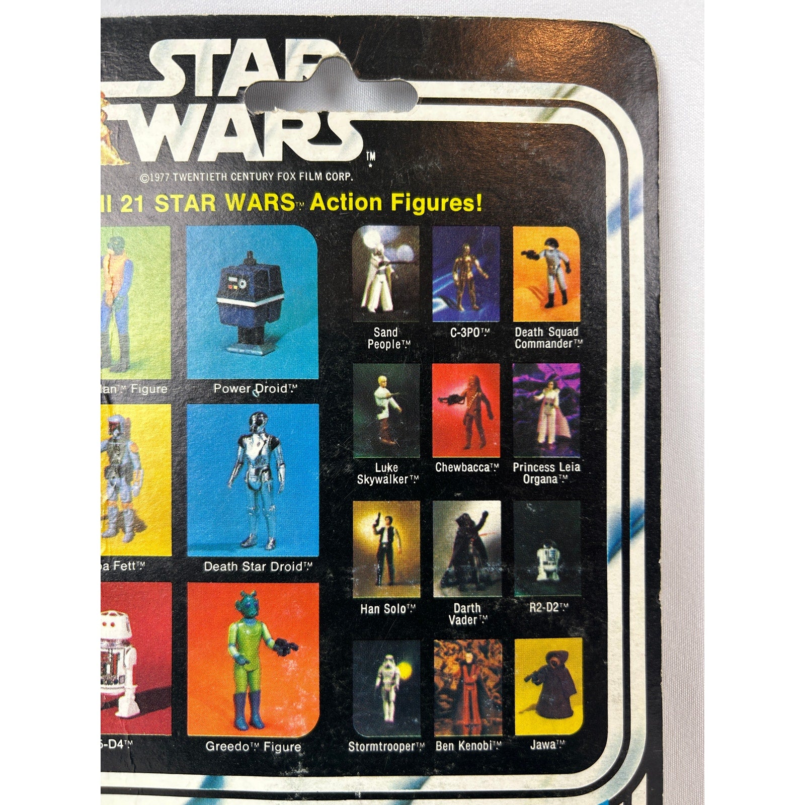 Vintage Star Wars Hammerhead 1978 Kenner 12 Back MOC Carded Figure