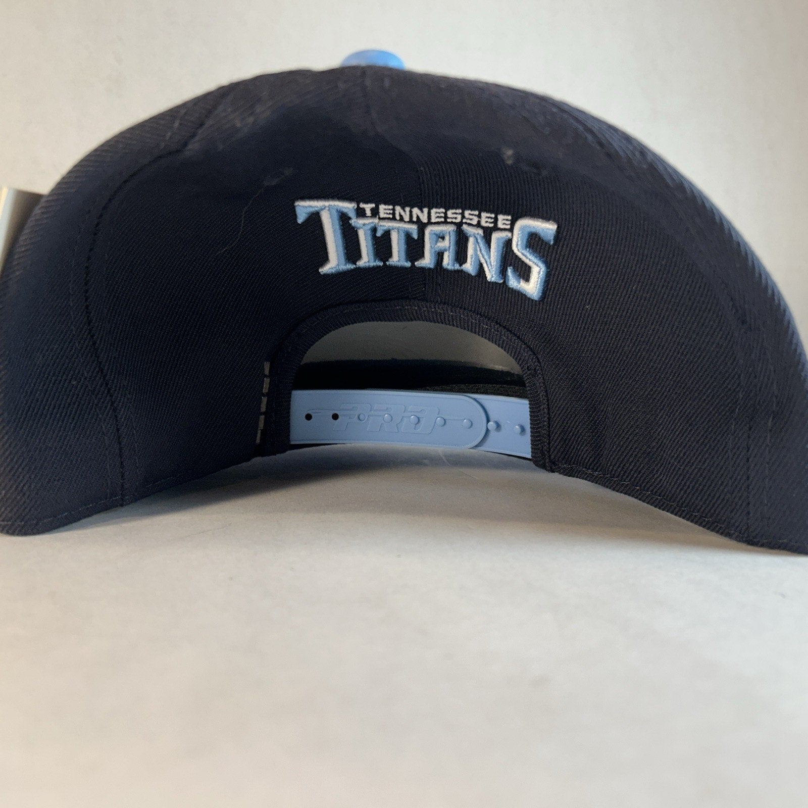 Pro Standard Tennessee Titans Logo Patch Snapback Hat Cap Adjustable Blue NFL