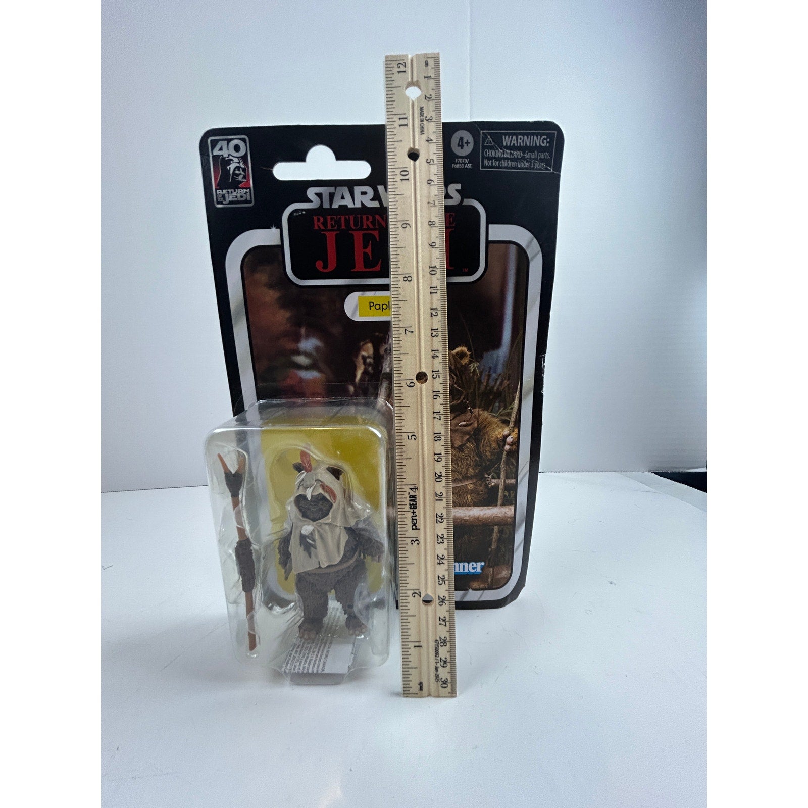 Paploo ROTJ 40th “Back of Vintage Kenner” Carded – Fair / Damage
