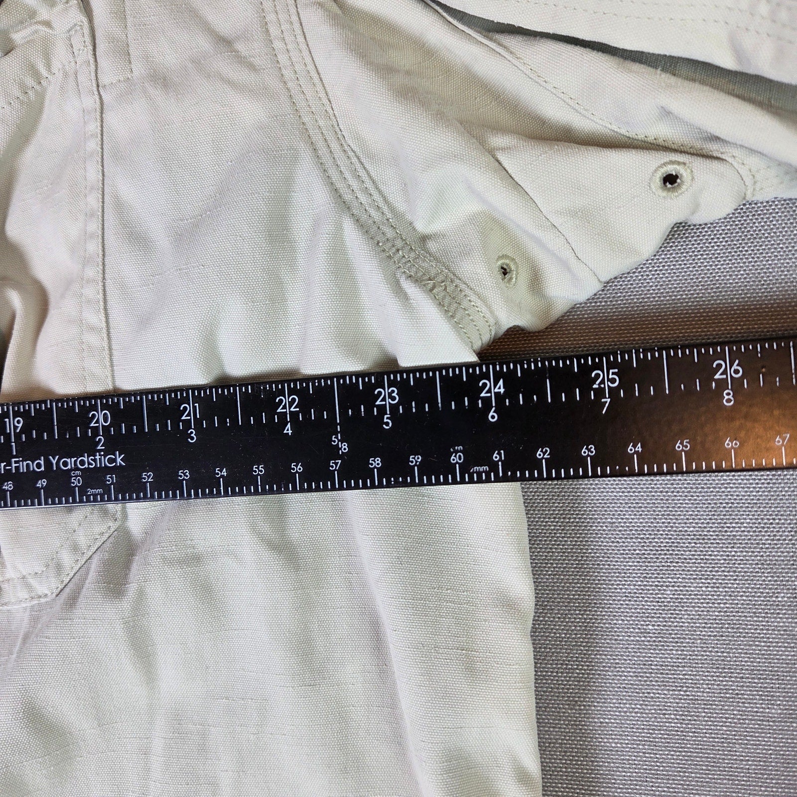 Duluth Trading Co XL Nylon Work Shirt Vented Utility Button Down
