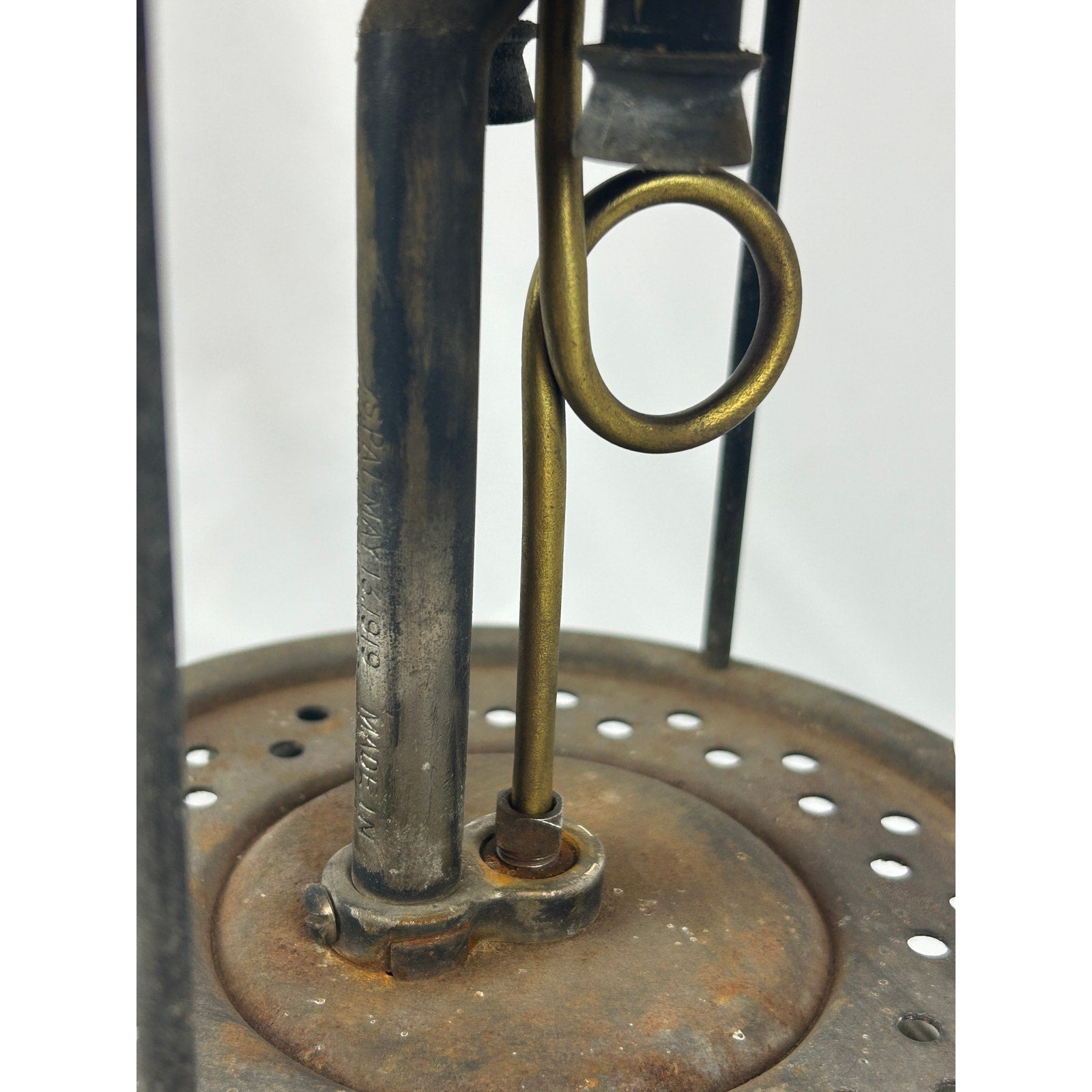 Antique Coleman Air O Lantern Pressure Gas Lantern Wichita Kansas No Globe