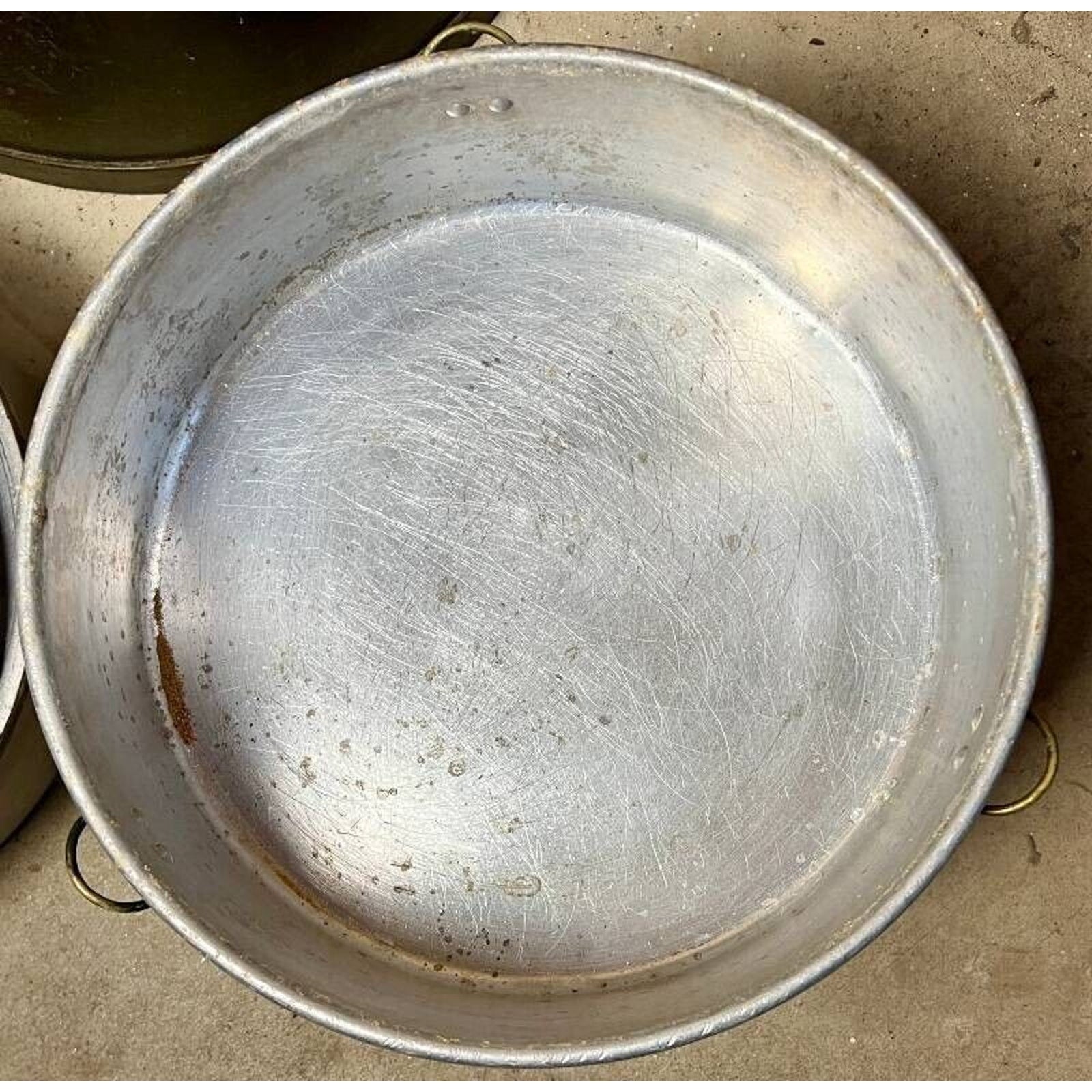 WWII US Army Mermite Food Container 1943/44 SMCO w/ 3 Inserts Militaria