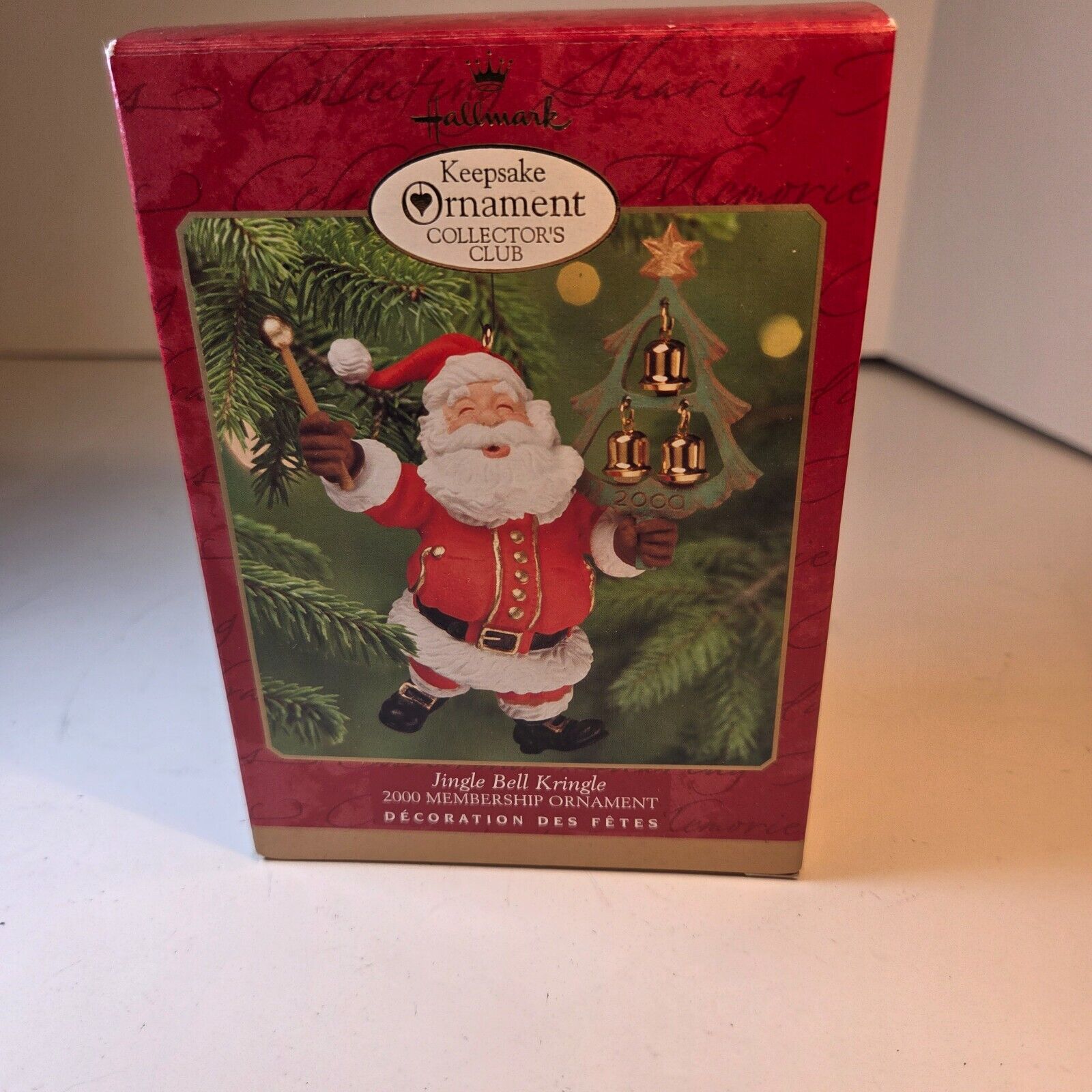 Hallmark Keepsake Ornament Jingle Bell Kringle 2000