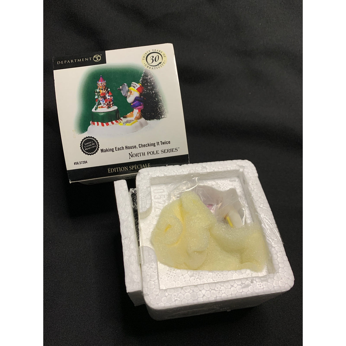 Dept 56 Making Each House Checking It Twice 57204 North Pole Special Edition
