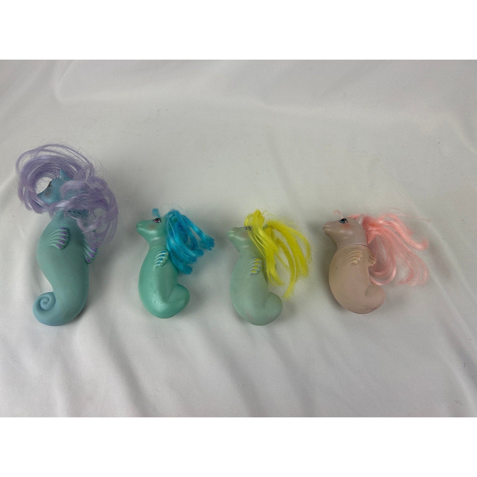 Vintage My Little Pony Sea Ponies and Baby Sea Ponies Lot G1 Hasbro 1984