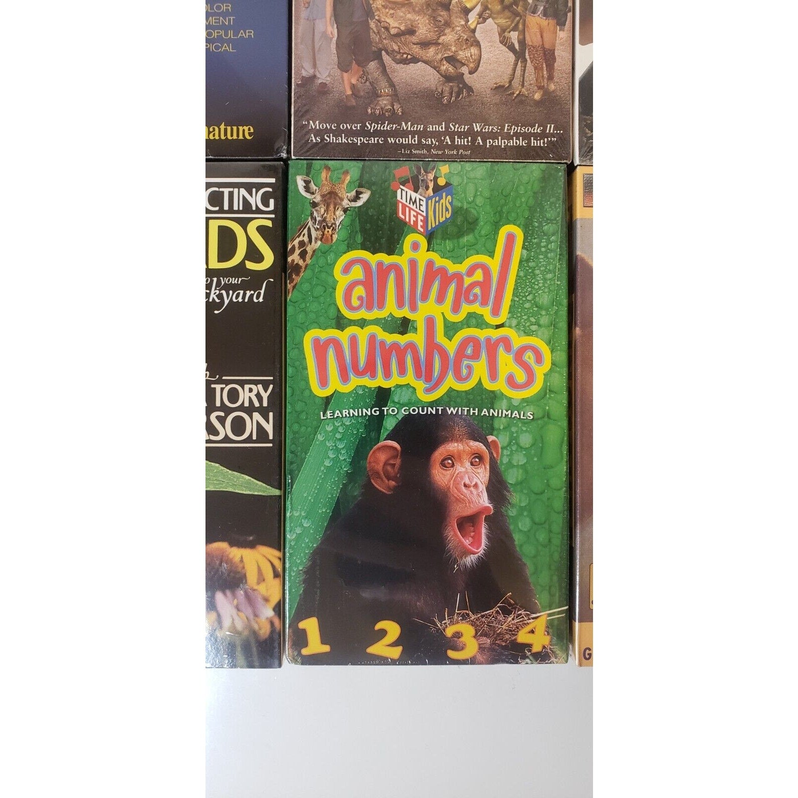 VHS New Sealed Lot of 6 Animal Themed Tapes