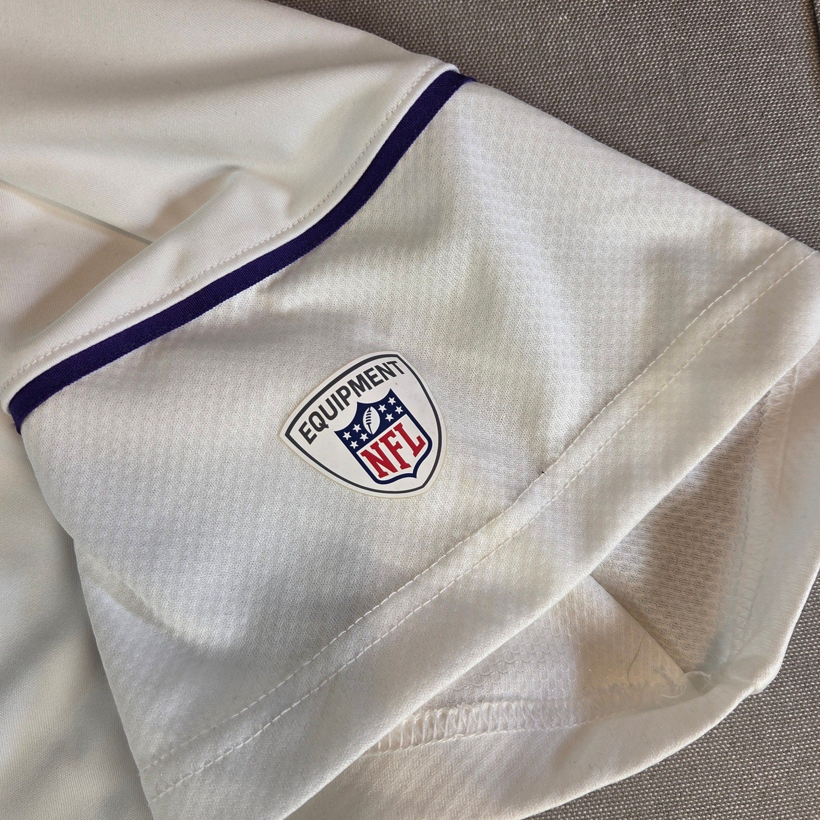 Nike Dri-FIT Minnesota Vikings NFL Equipment Training Polo Shirt White XXL