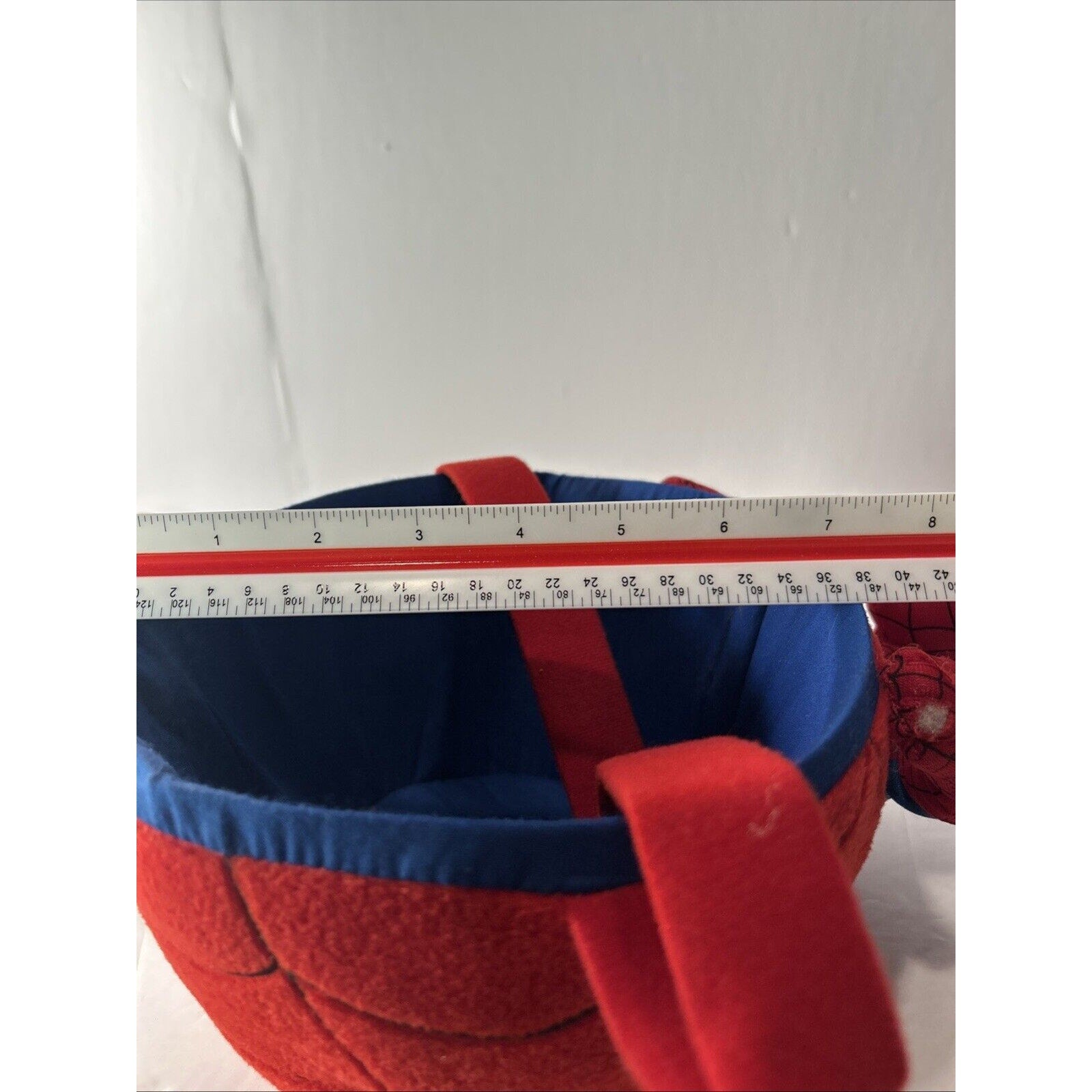 Marvel Spiderman Jumbo Soft Plush Basket Bucket Pail Halloween Candy