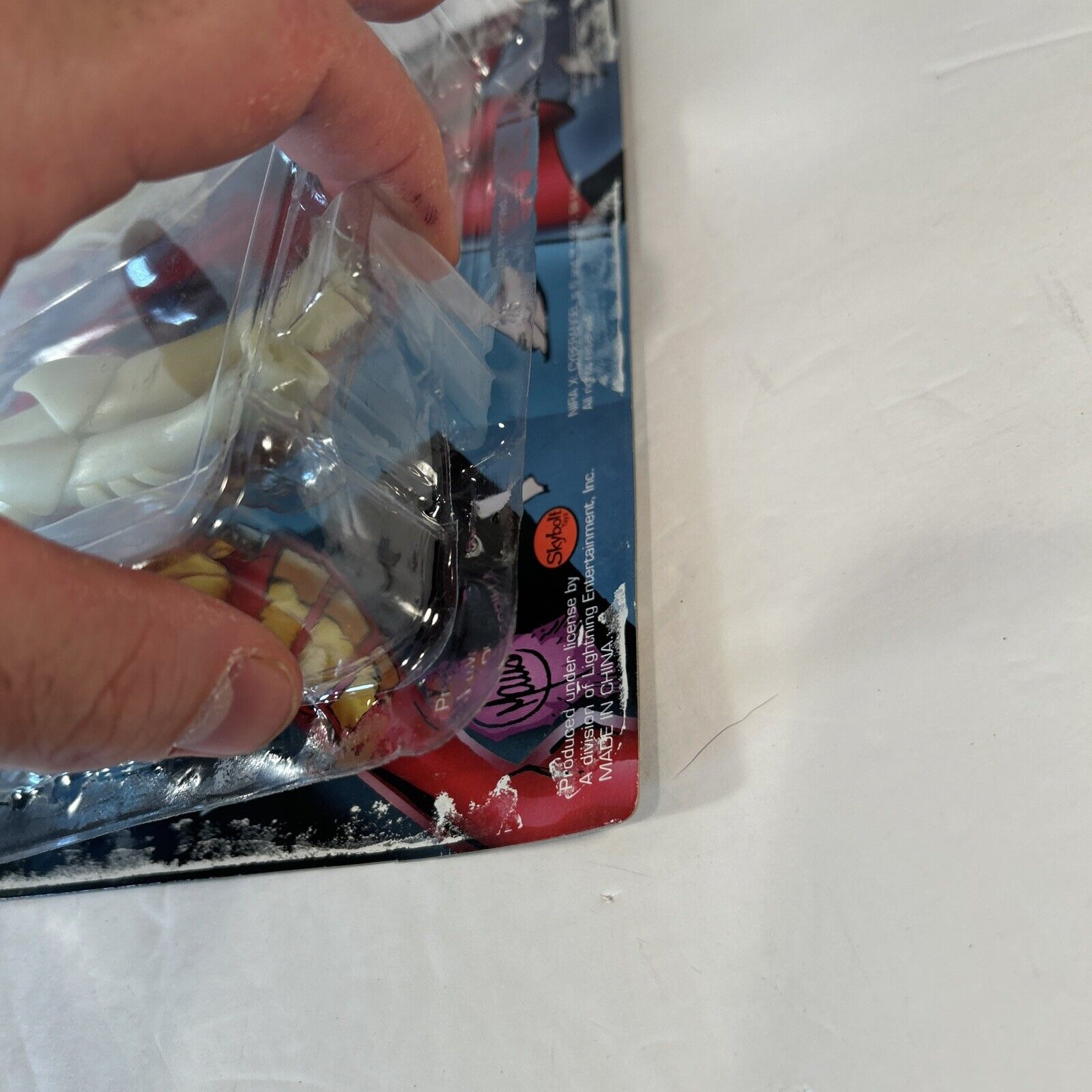 1997 Skybolt, Bill Maus NIRA X Cyber Action Figure Plasma, Glow, Platinum Hobby