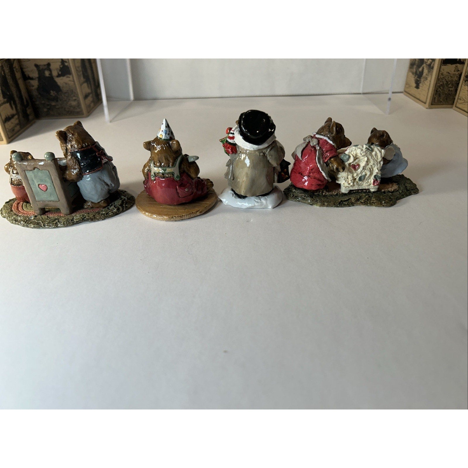 Wee Forest Folk Bear Collection BB-1–BB-16 + Wedding Bear T-09 Retired